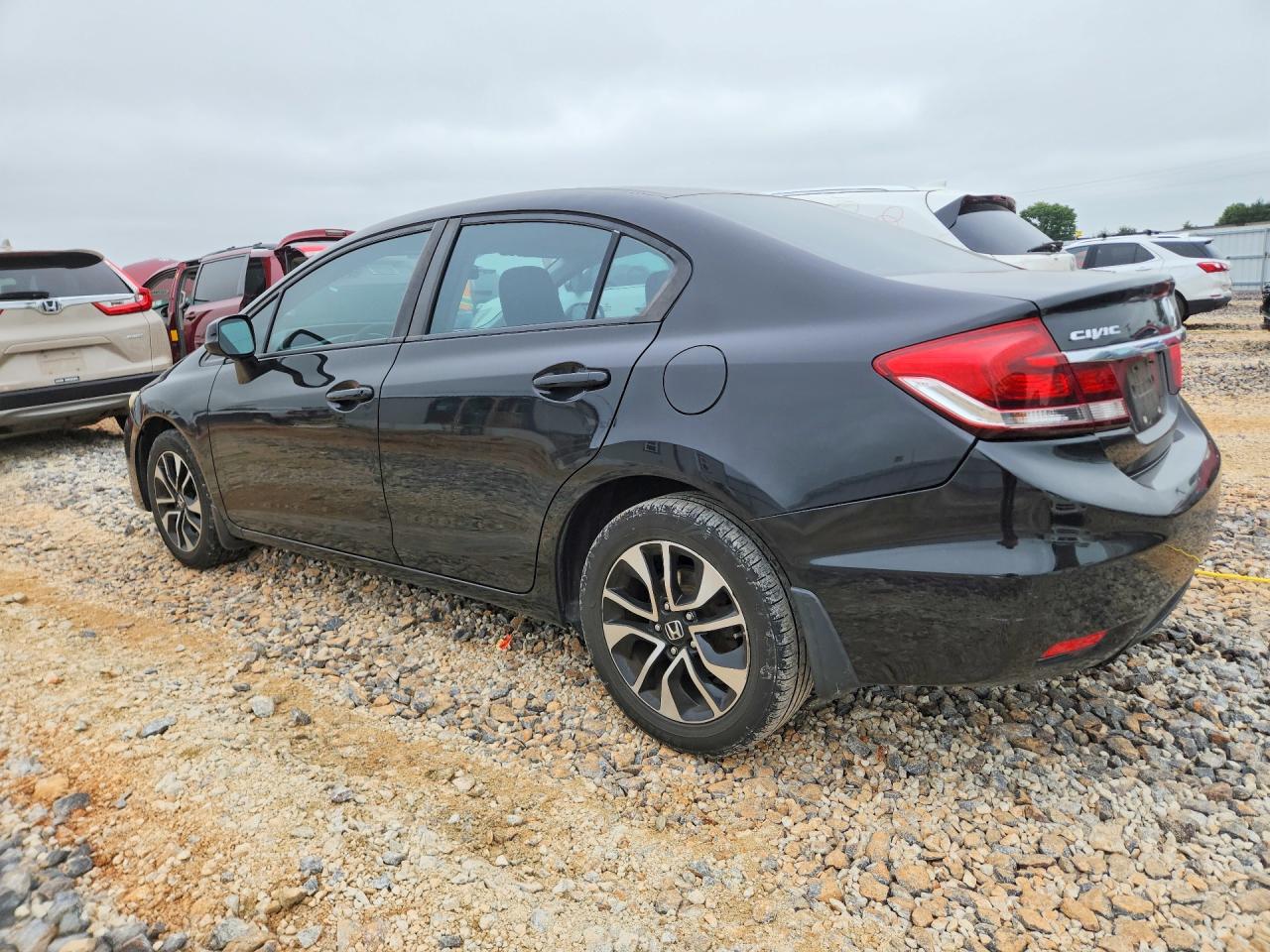 2013 Honda Civic Ex Black vin: 19XFB2F8XDE067392