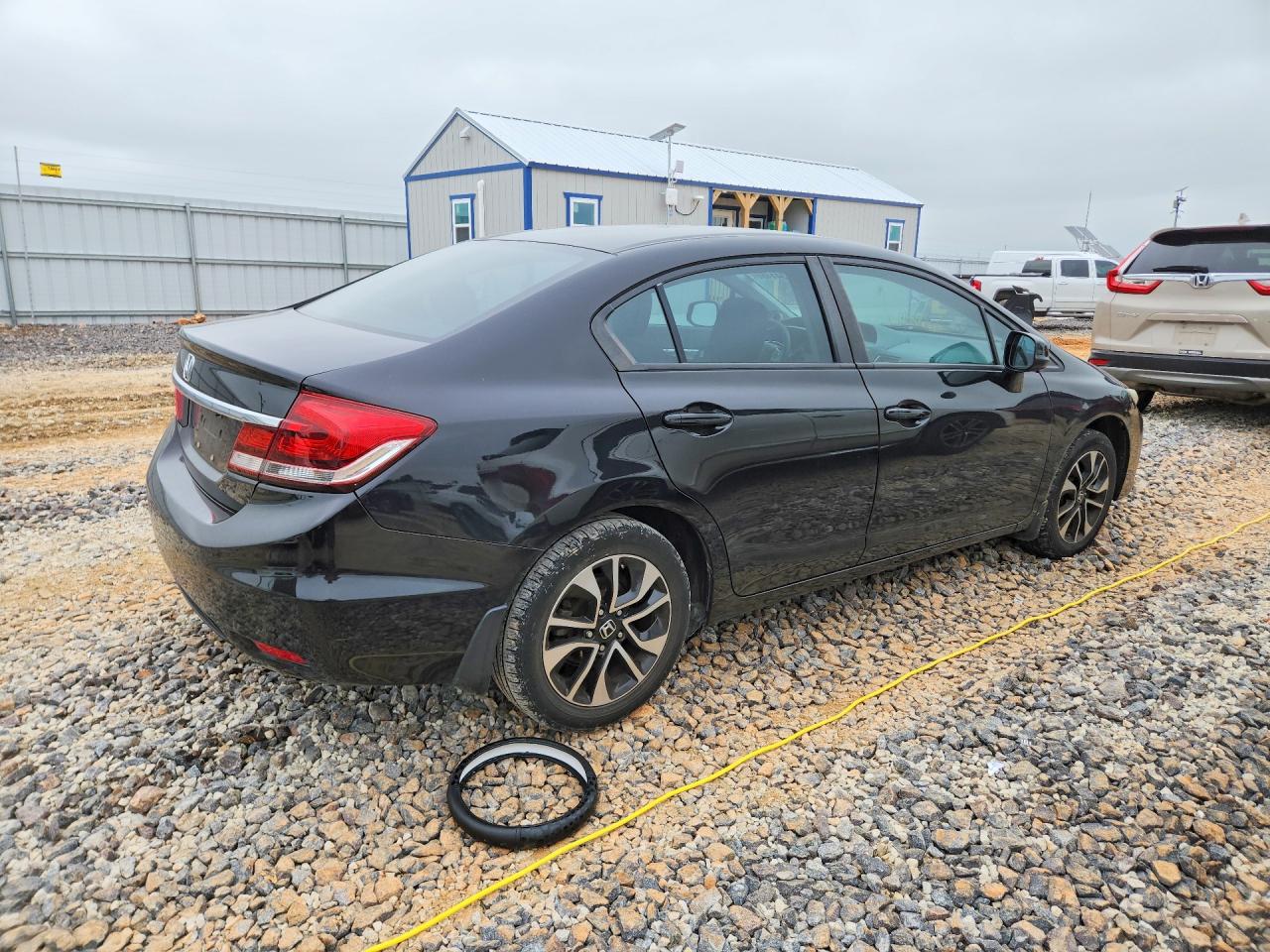 2013 Honda Civic Ex Black vin: 19XFB2F8XDE067392