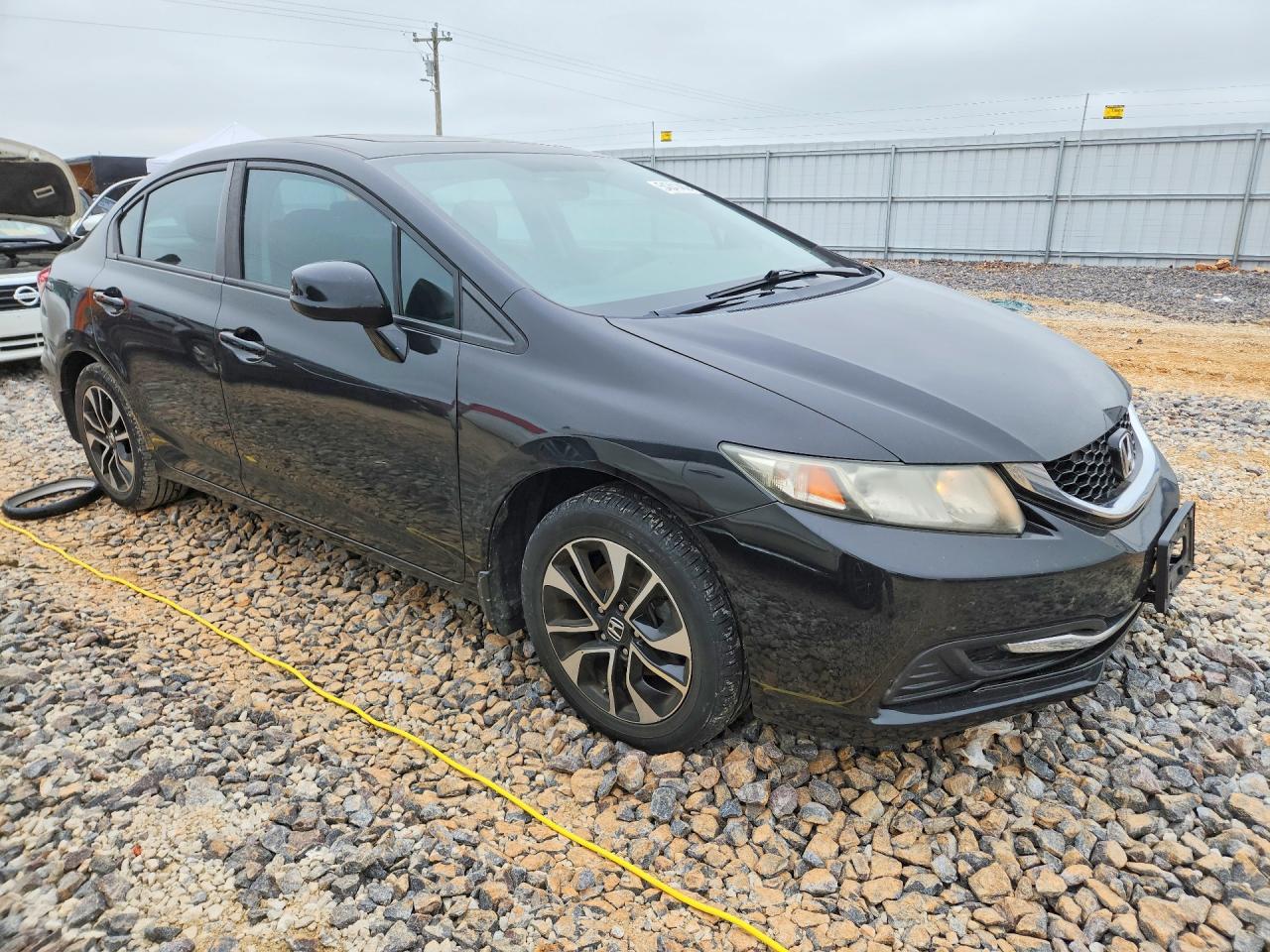 2013 Honda Civic Ex Black vin: 19XFB2F8XDE067392