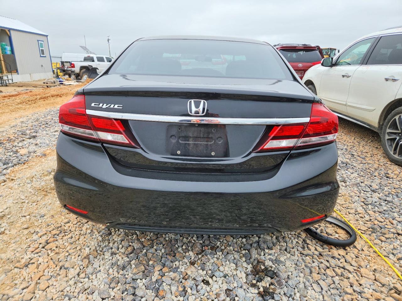2013 Honda Civic Ex Black vin: 19XFB2F8XDE067392