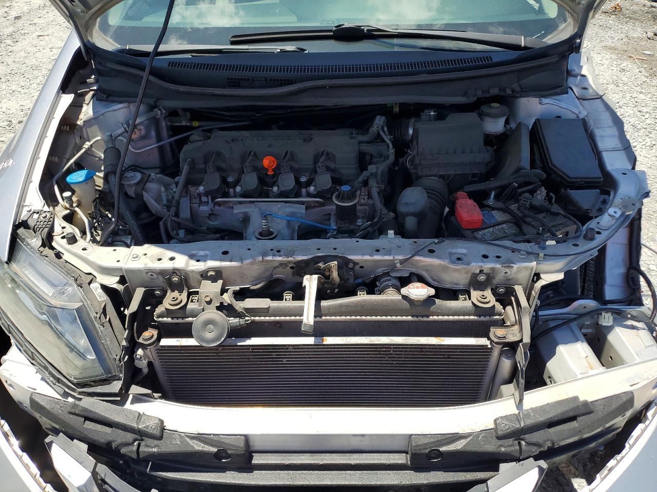 2013 Honda Civic Ex Silver vin: 19XFB2F8XDE072284