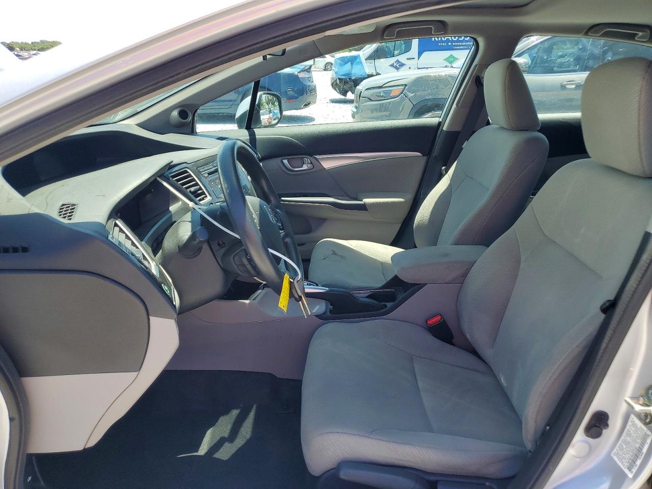 2013 Honda Civic Ex Silver vin: 19XFB2F8XDE072284
