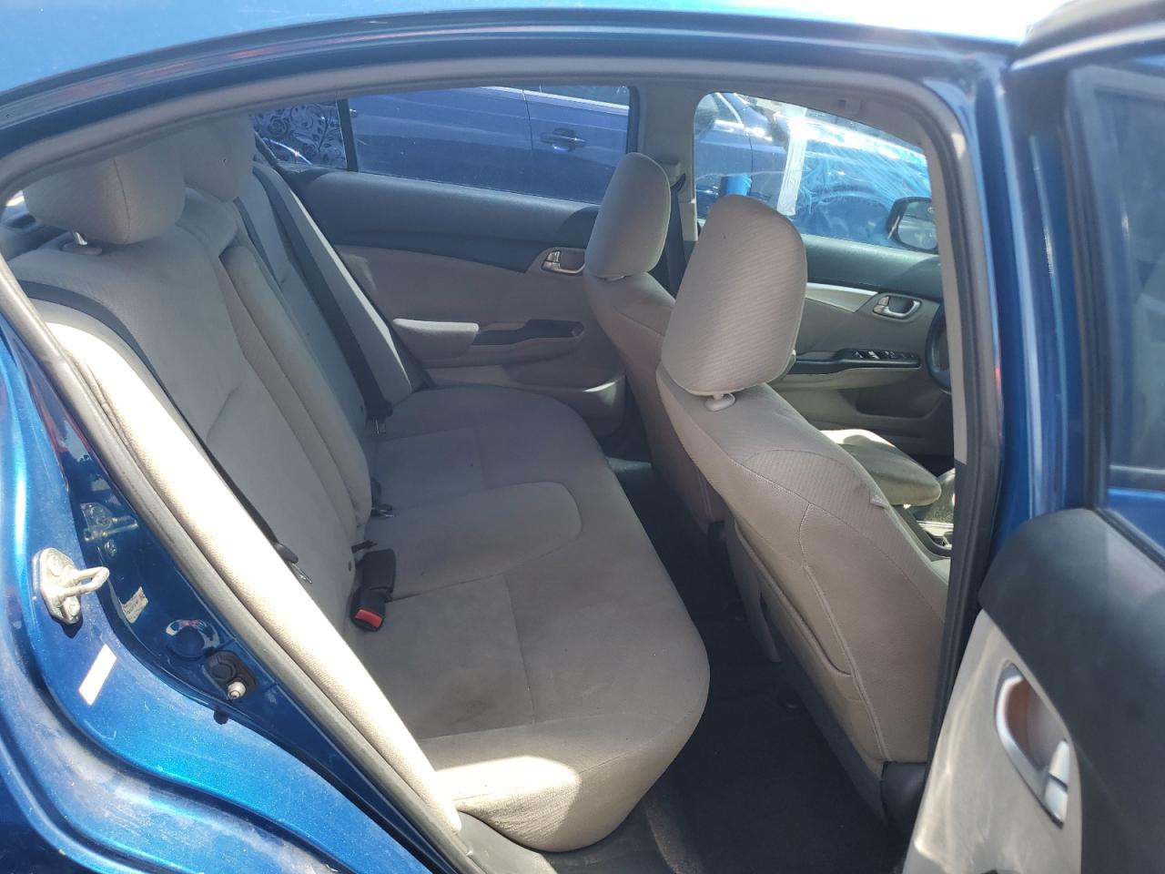 2013 Honda Civic Ex Blue vin: 19XFB2F8XDE073080