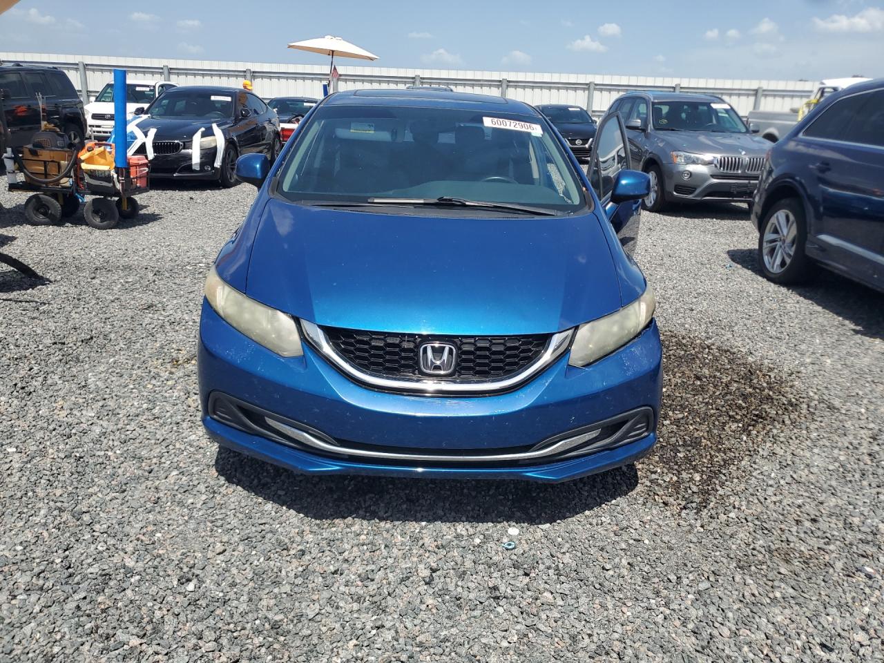 2013 Honda Civic Ex Blue vin: 19XFB2F8XDE073080