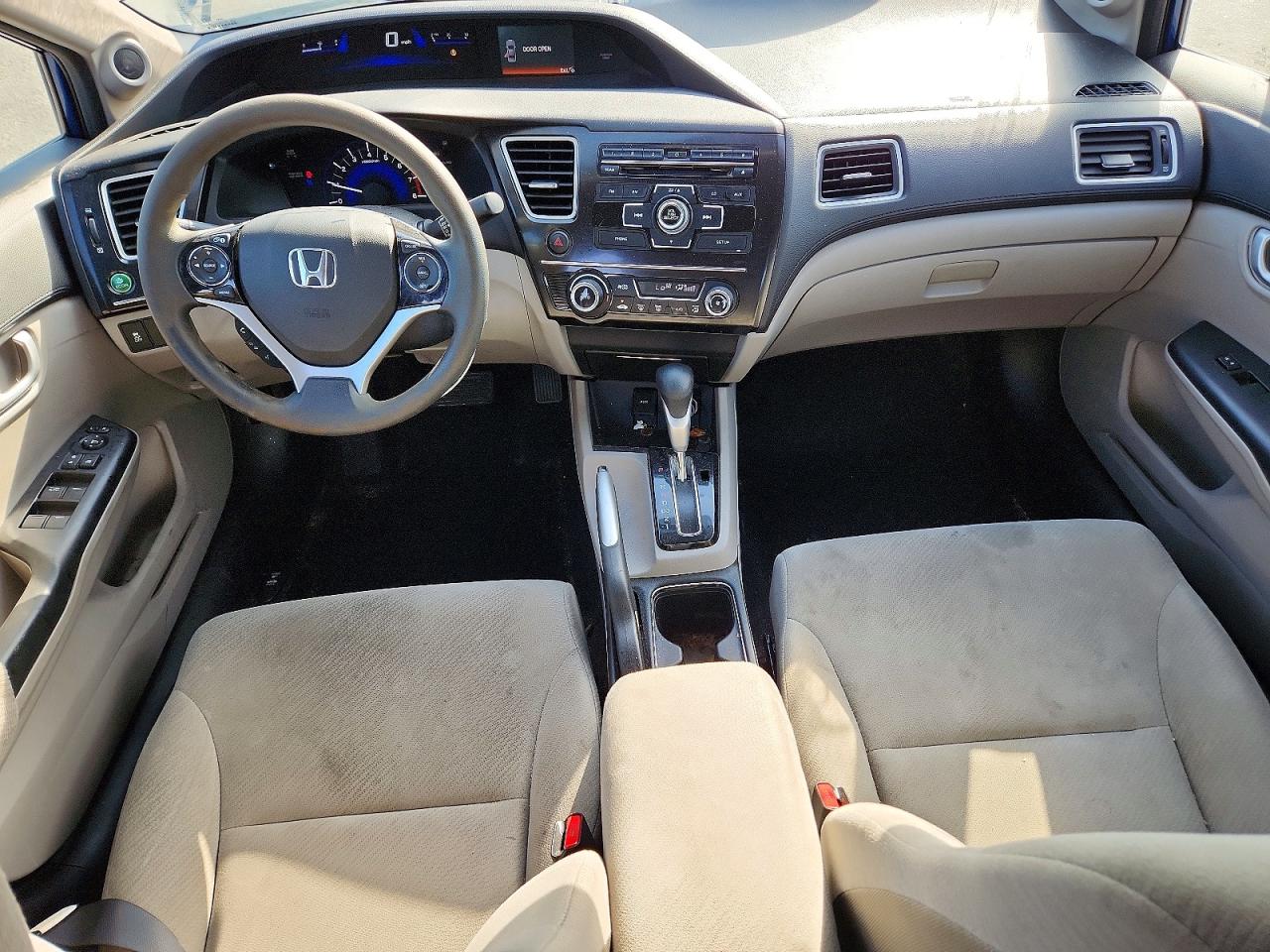 2013 Honda Civic Ex Blue vin: 19XFB2F8XDE270198