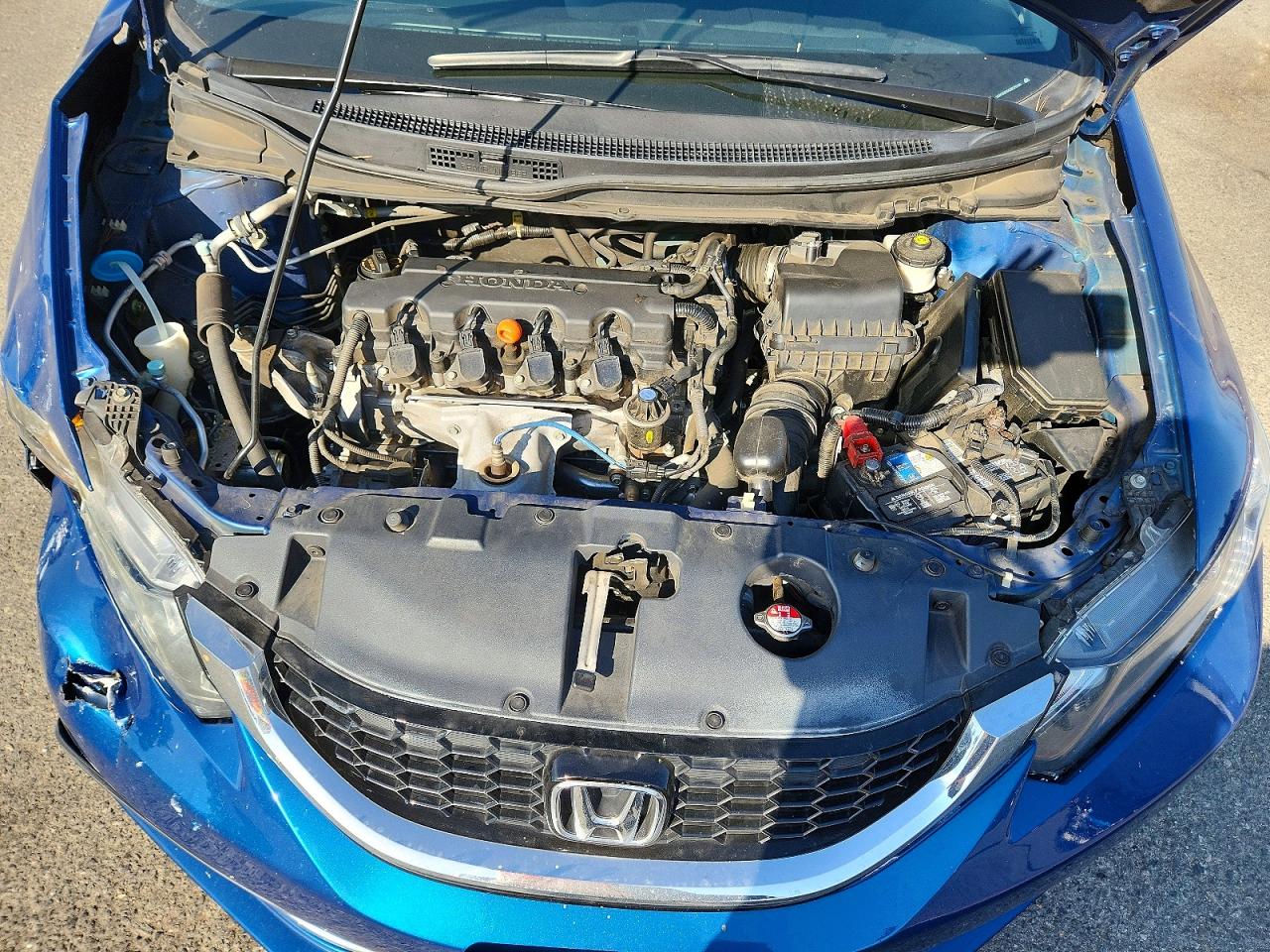 2013 Honda Civic Ex Blue vin: 19XFB2F8XDE270198