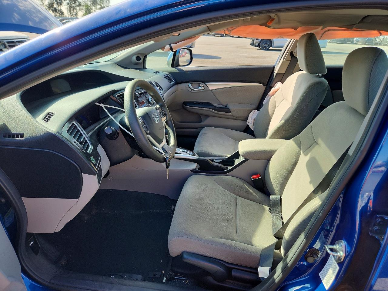 2013 Honda Civic Ex Blue vin: 19XFB2F8XDE270198