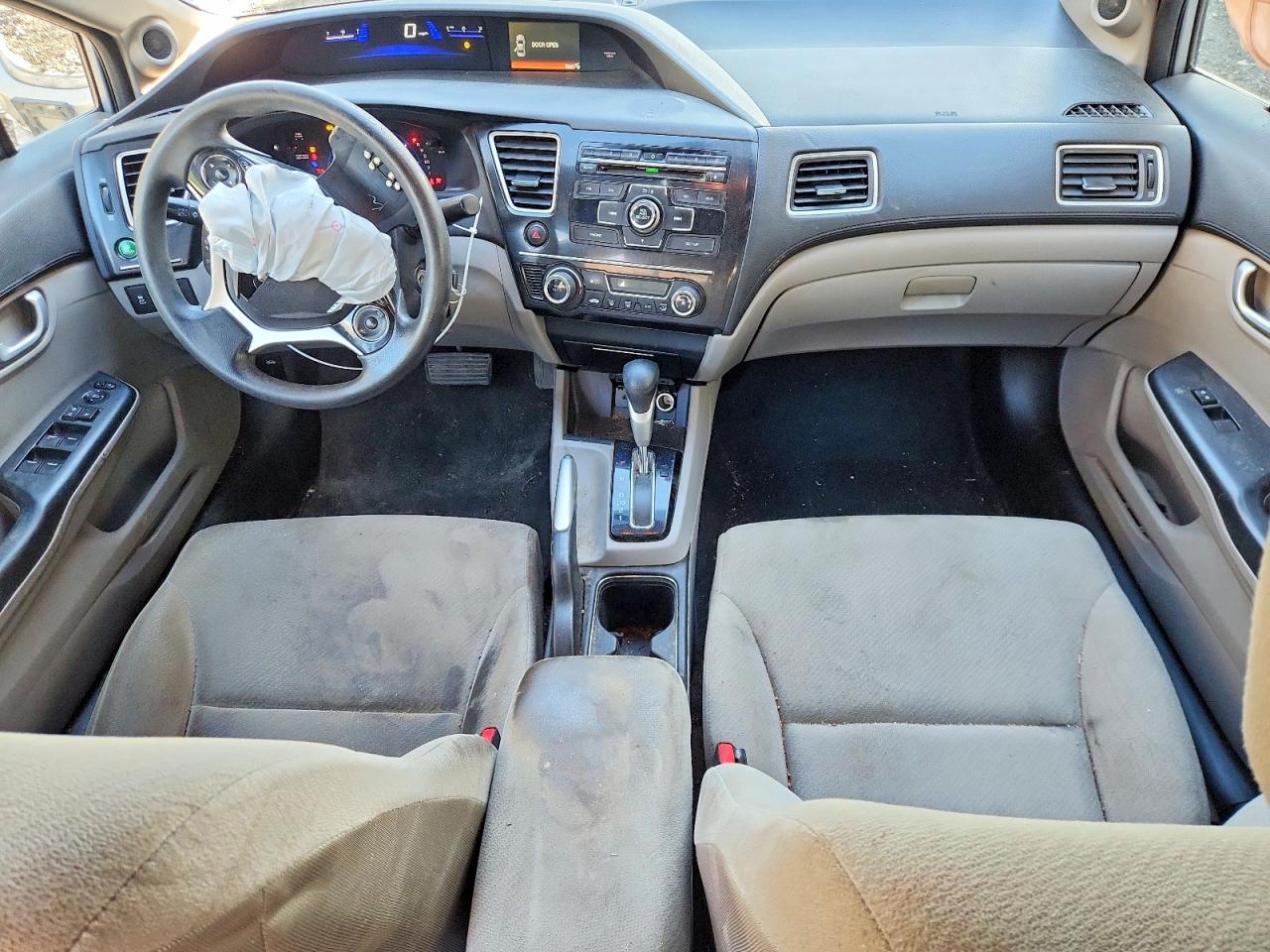 2013 Honda Civic Ex Silver vin: 19XFB2F8XDE278169