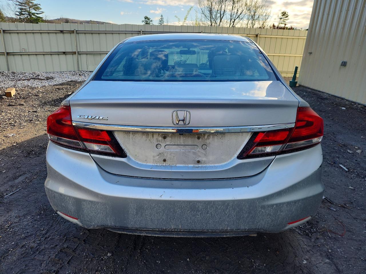 2013 Honda Civic Ex Silver vin: 19XFB2F8XDE278169