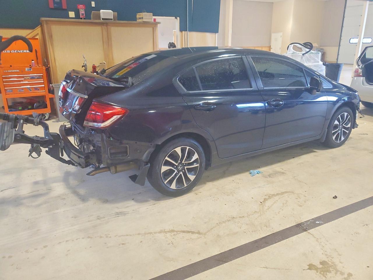 2014 Honda Civic Ex Black vin: 19XFB2F8XEE052280