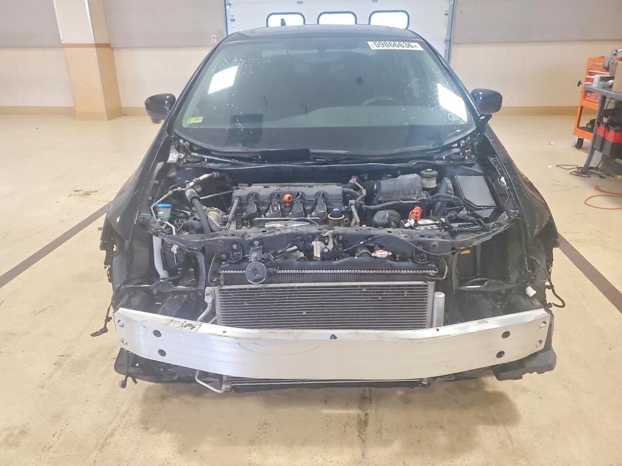 2014 Honda Civic Ex Black vin: 19XFB2F8XEE052280