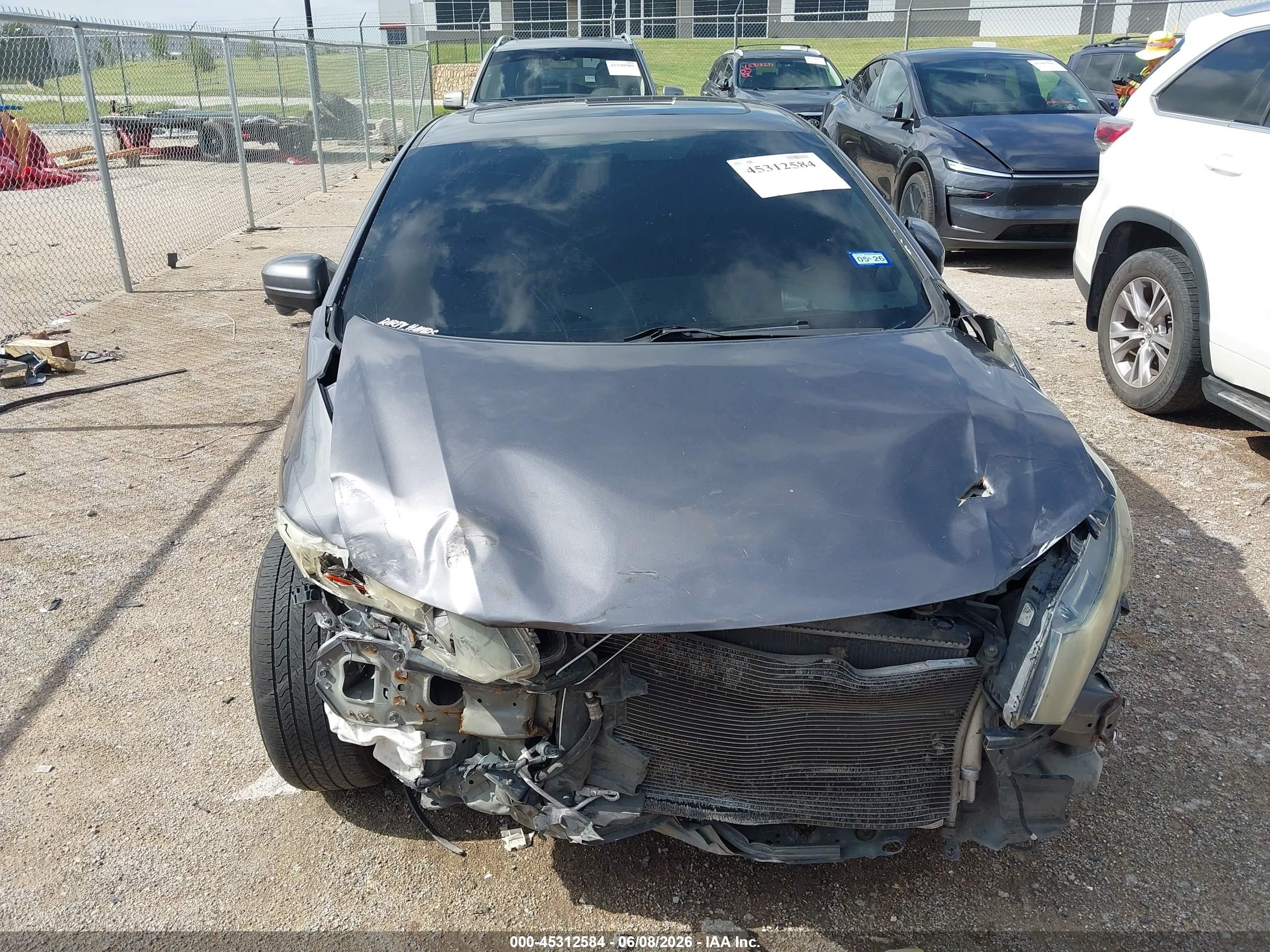 2014 Honda Civic Ex Gray vin: 19XFB2F8XEE060167