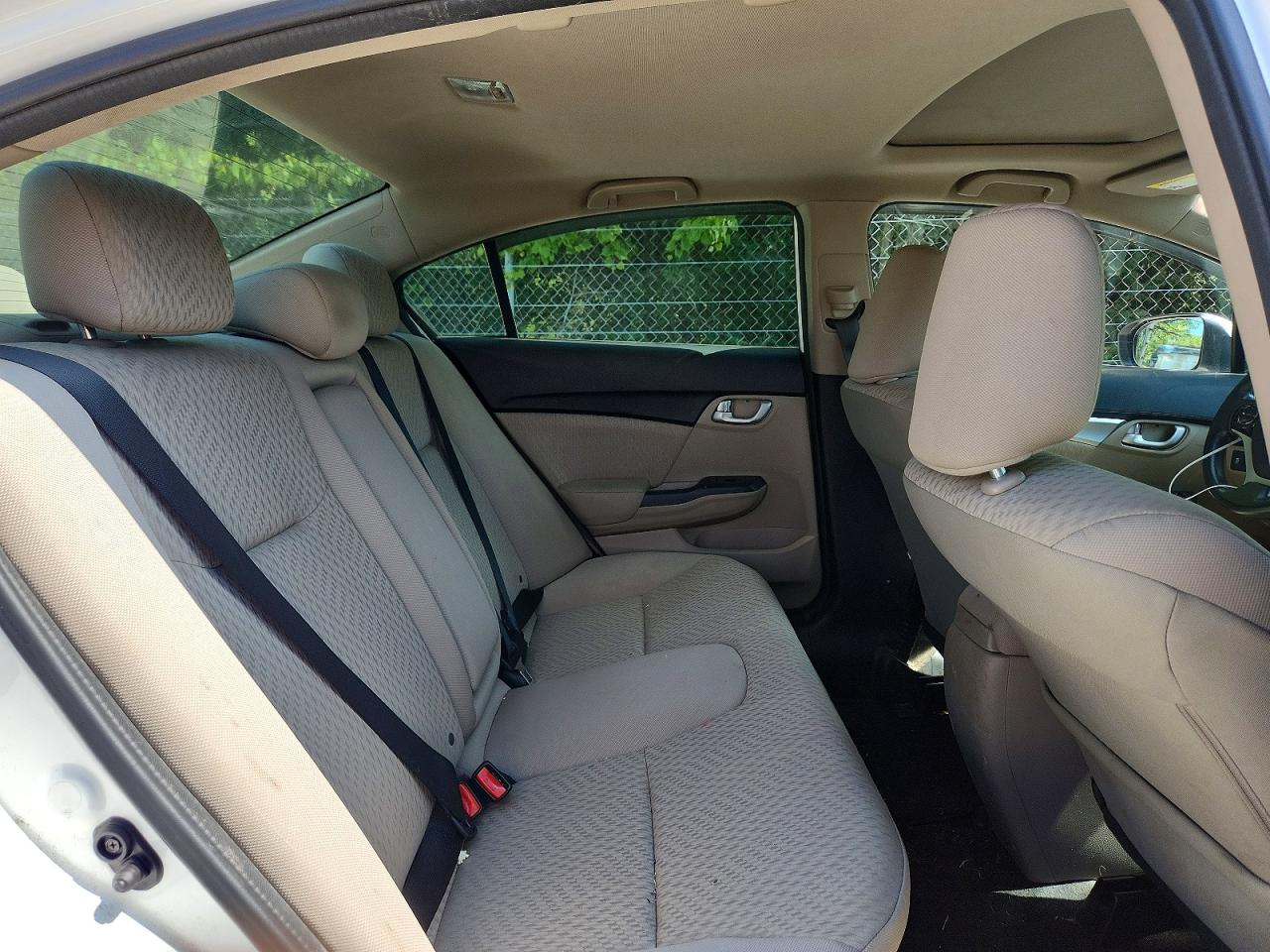 2014 Honda Civic Ex White vin: 19XFB2F8XEE060430