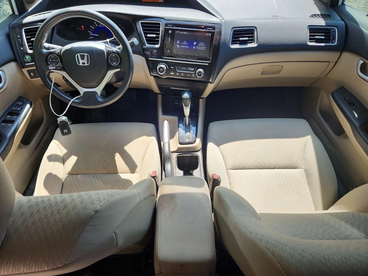 2014 Honda Civic Ex White vin: 19XFB2F8XEE060430