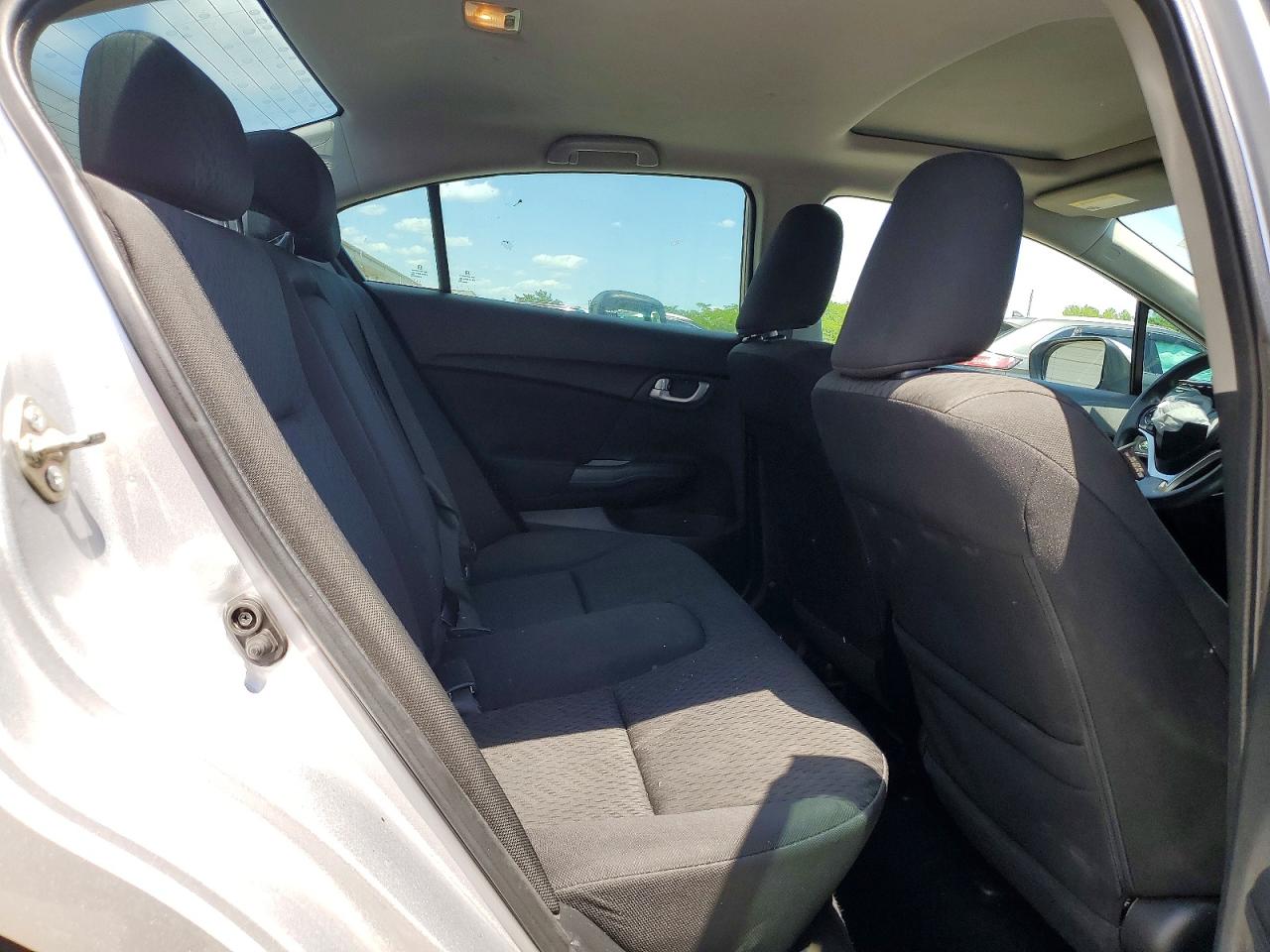 2014 Honda Civic Ex Silver vin: 19XFB2F8XEE071945