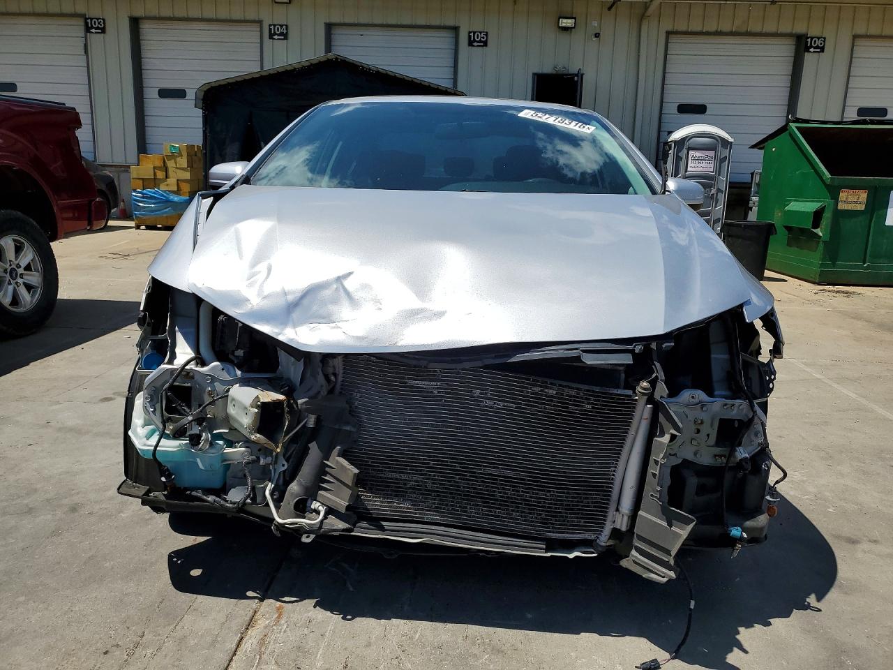 2014 Honda Civic Ex Silver vin: 19XFB2F8XEE071945