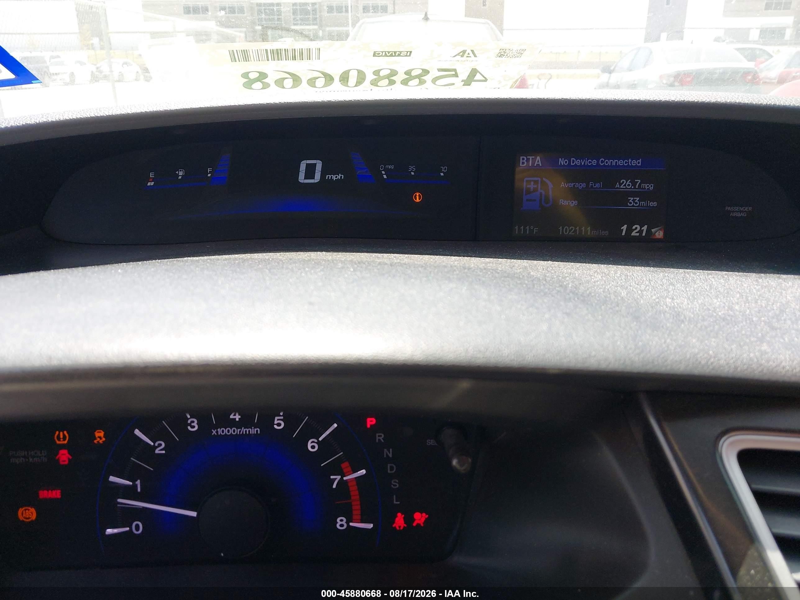 2014 Honda Civic Ex Blue vin: 19XFB2F8XEE079818