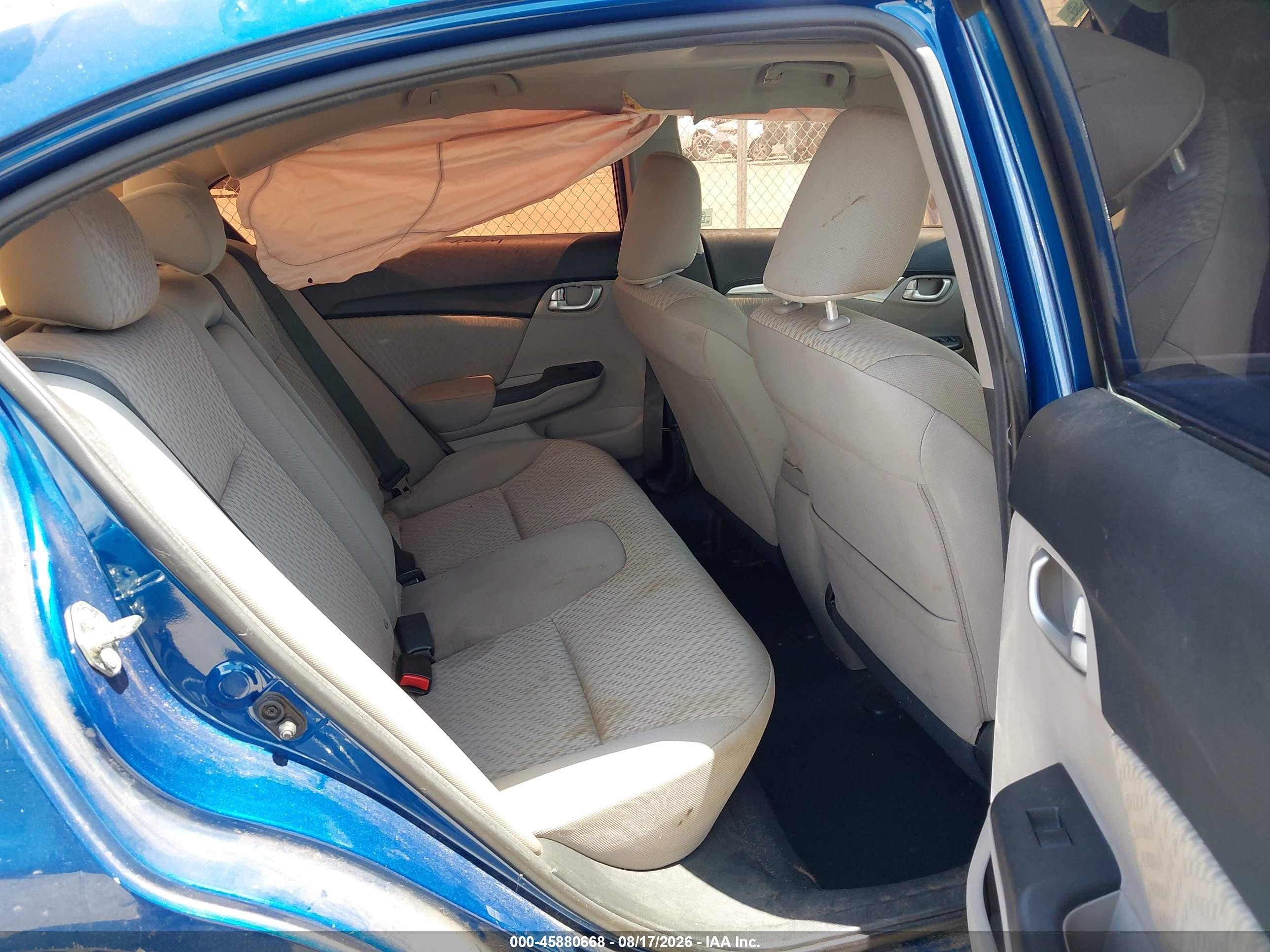 2014 Honda Civic Ex Blue vin: 19XFB2F8XEE079818