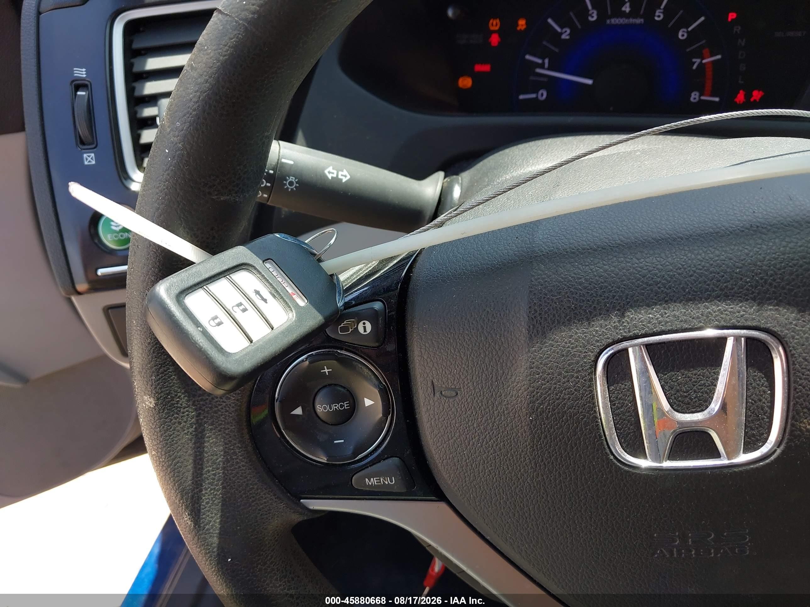 2014 Honda Civic Ex Blue vin: 19XFB2F8XEE079818