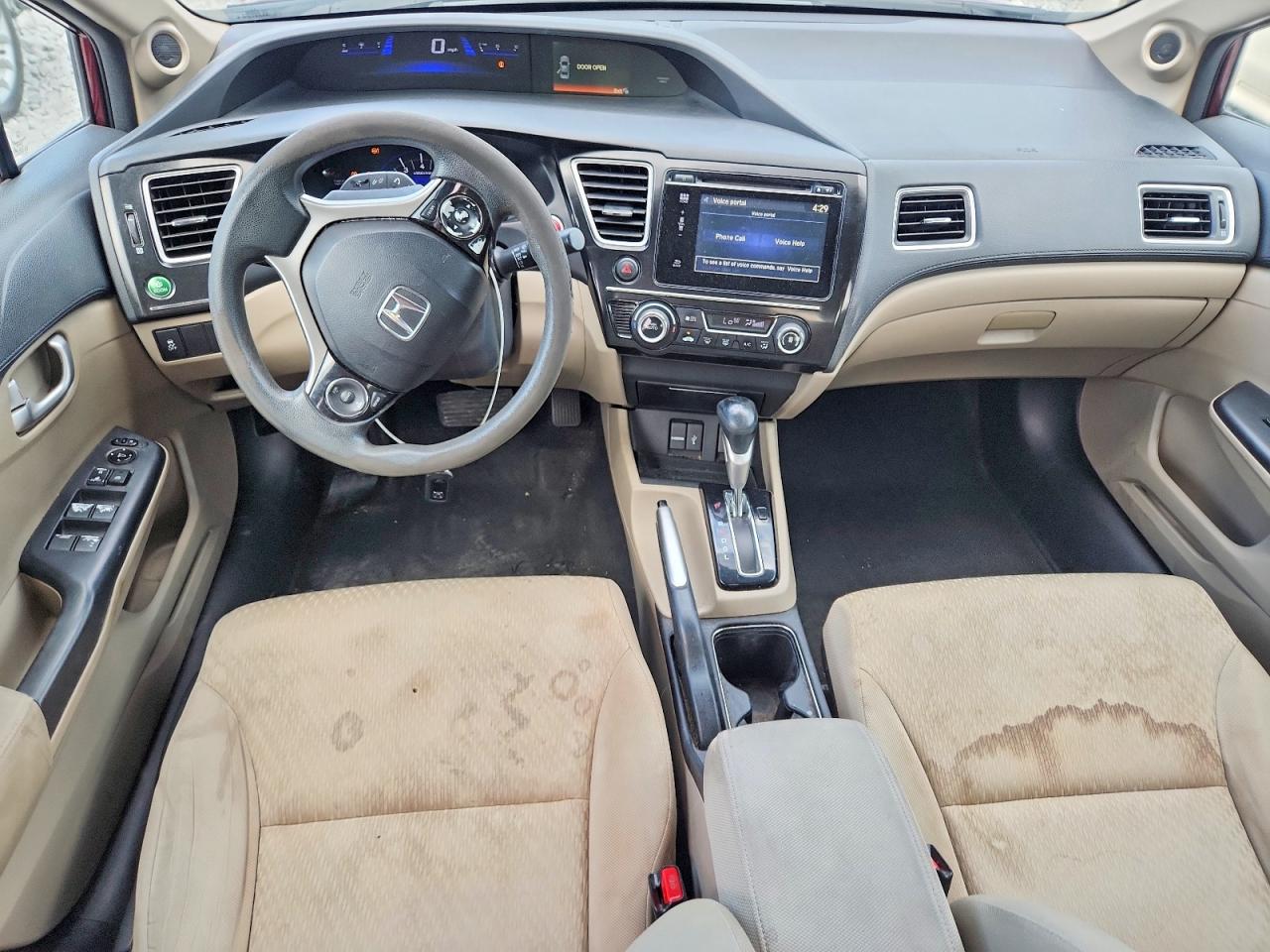2014 Honda Civic Ex Maroon vin: 19XFB2F8XEE219673