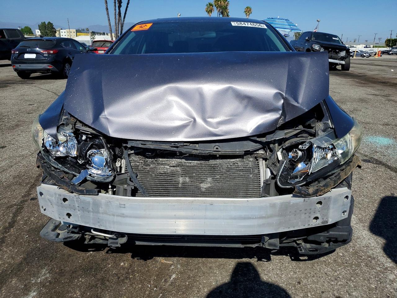 2014 Honda Civic Ex Charcoal vin: 19XFB2F8XEE223321