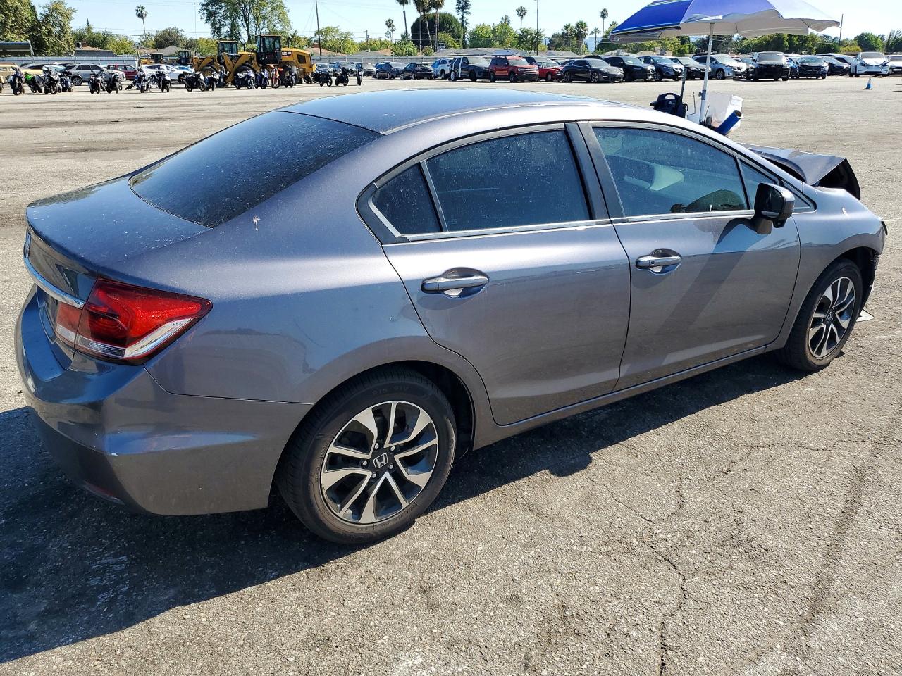 2014 Honda Civic Ex Charcoal vin: 19XFB2F8XEE223321