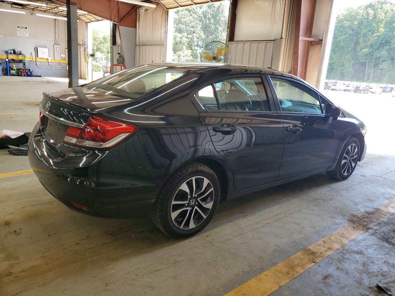 2014 Honda Civic Ex Black vin: 19XFB2F8XEE234352