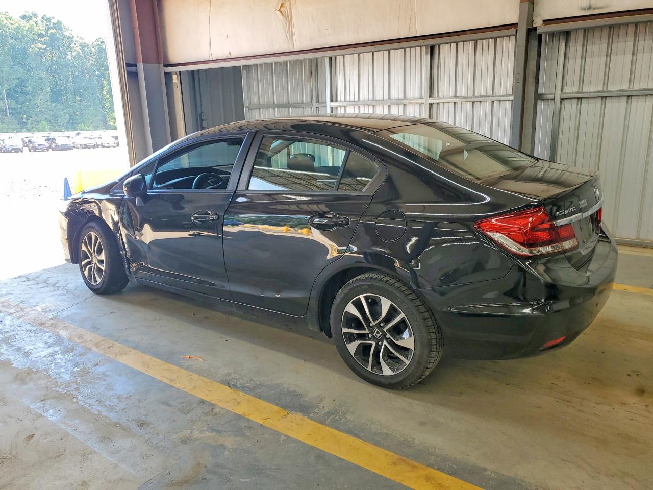 2014 Honda Civic Ex Black vin: 19XFB2F8XEE234352