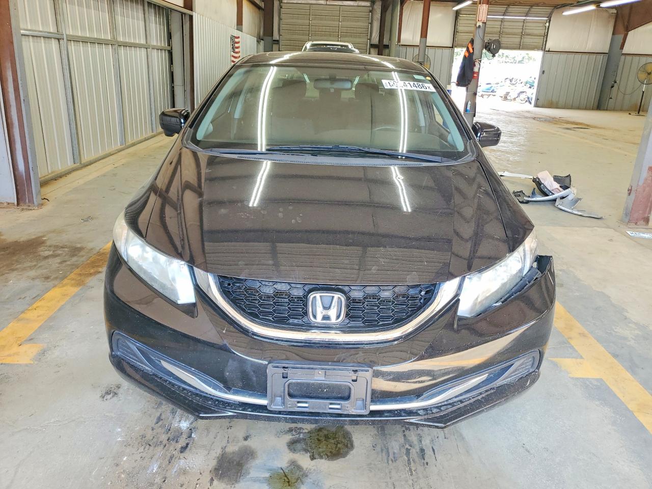 2014 Honda Civic Ex Black vin: 19XFB2F8XEE234352