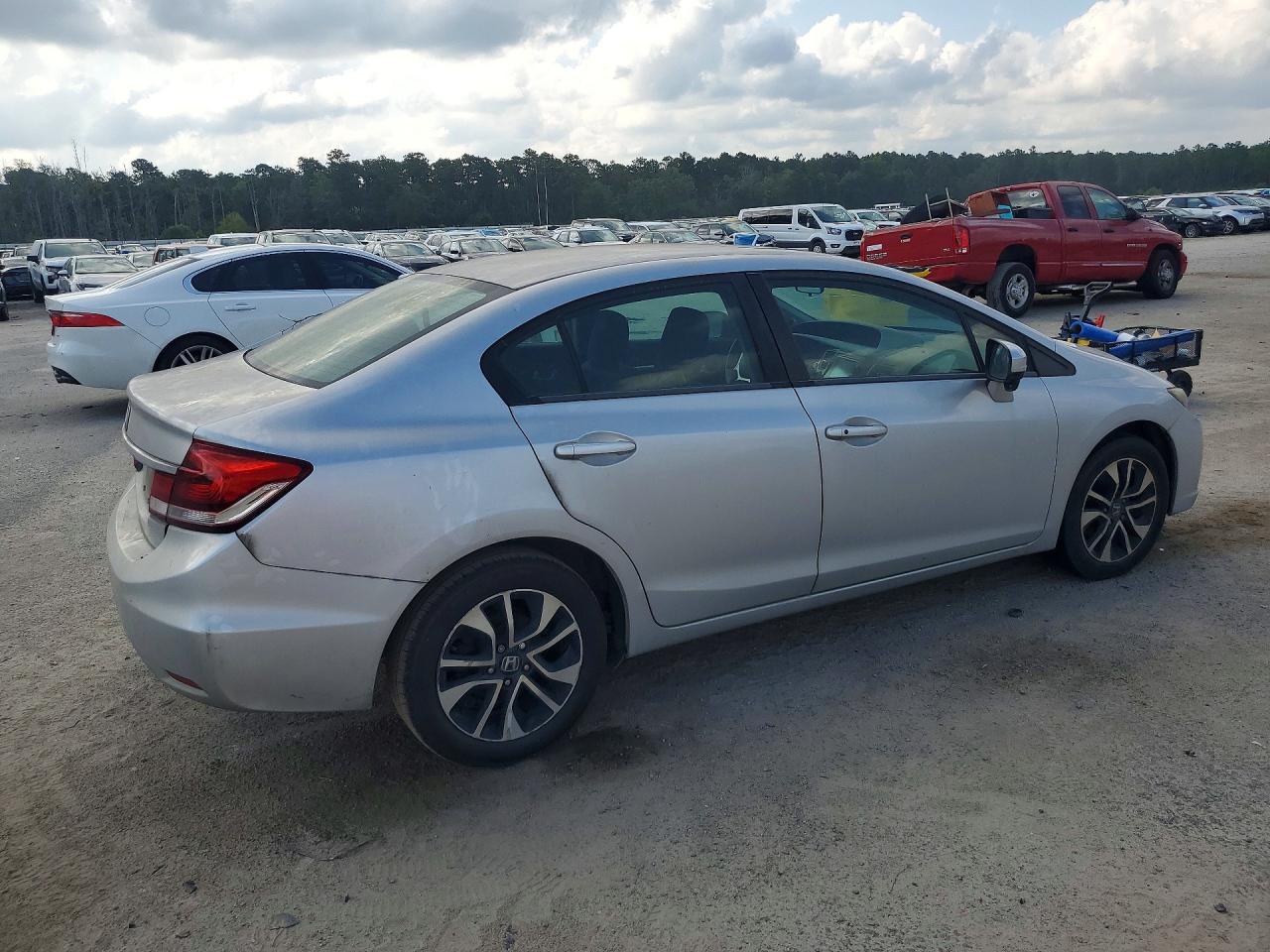 2014 Honda Civic Ex Silver vin: 19XFB2F8XEE240054