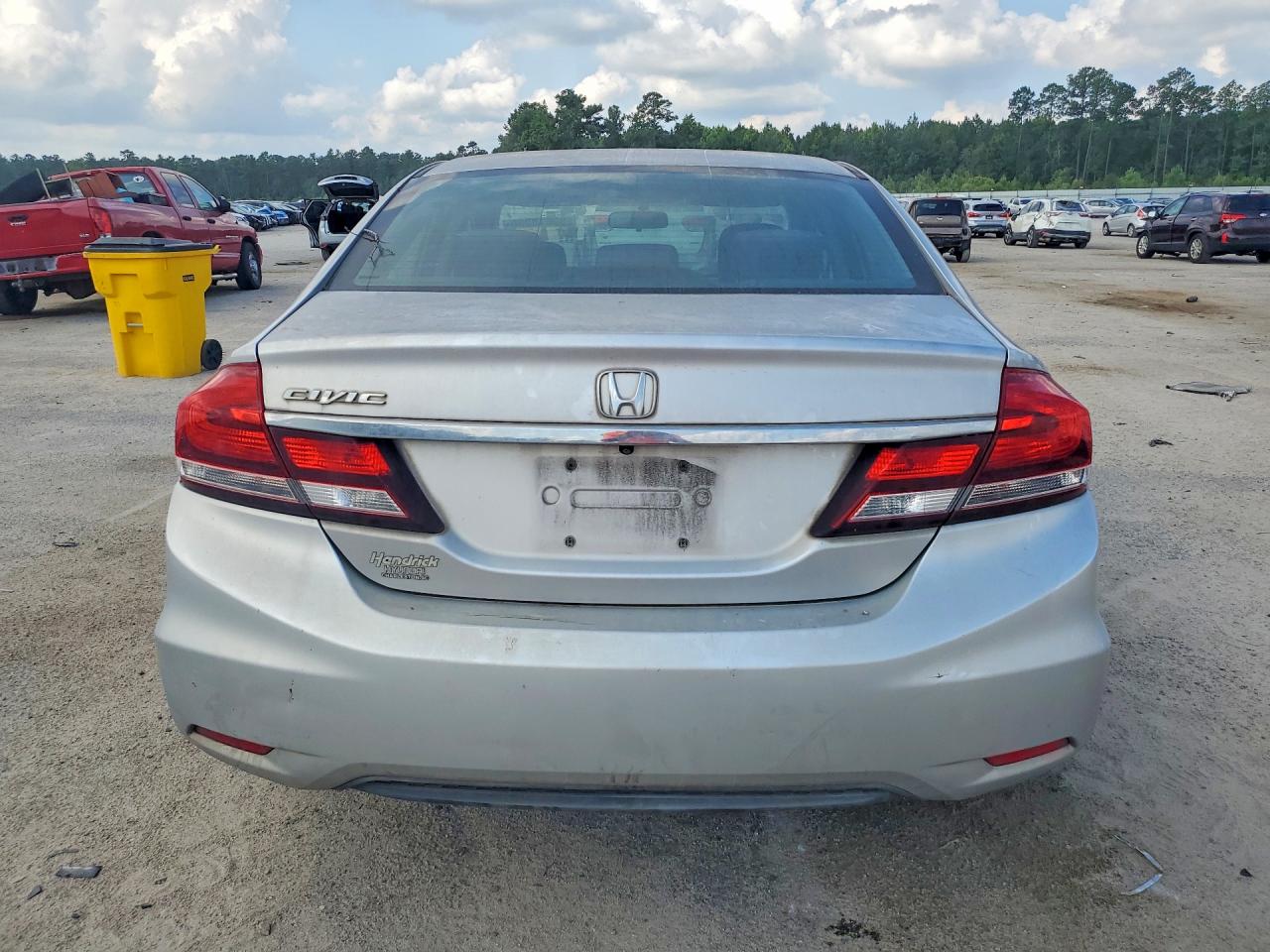 2014 Honda Civic Ex Silver vin: 19XFB2F8XEE240054