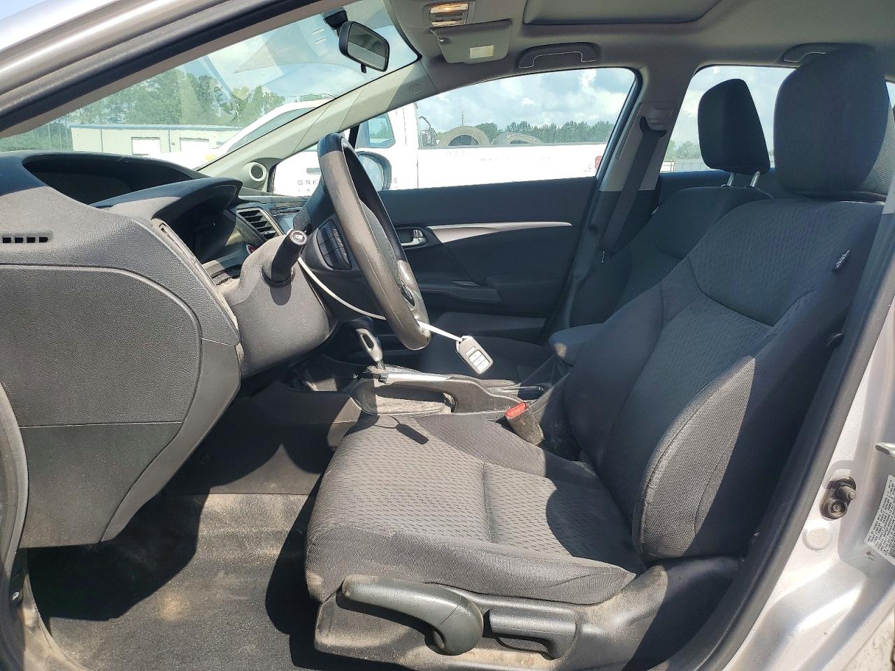 2014 Honda Civic Ex Silver vin: 19XFB2F8XEE240054