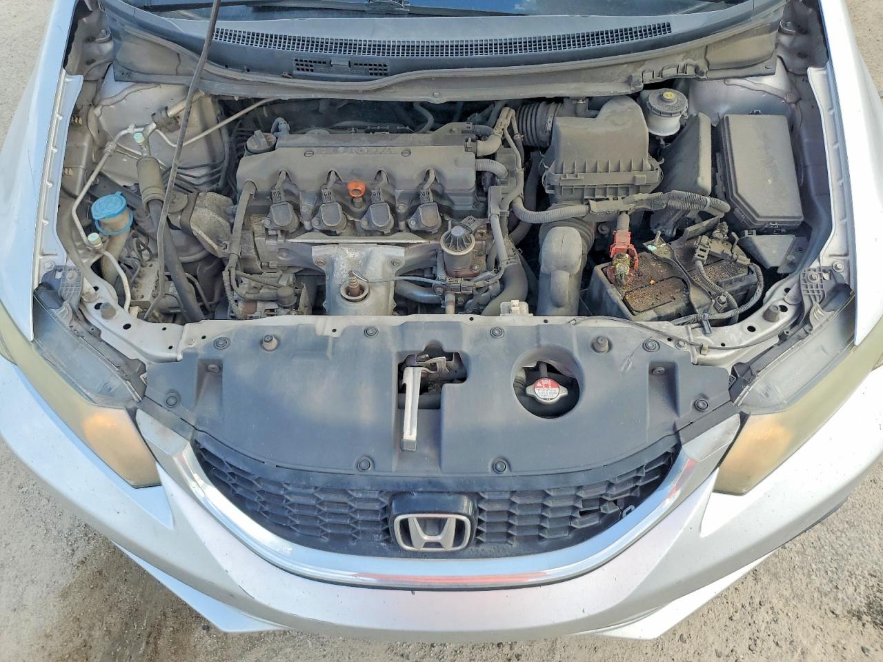 2014 Honda Civic Ex Silver vin: 19XFB2F8XEE240054