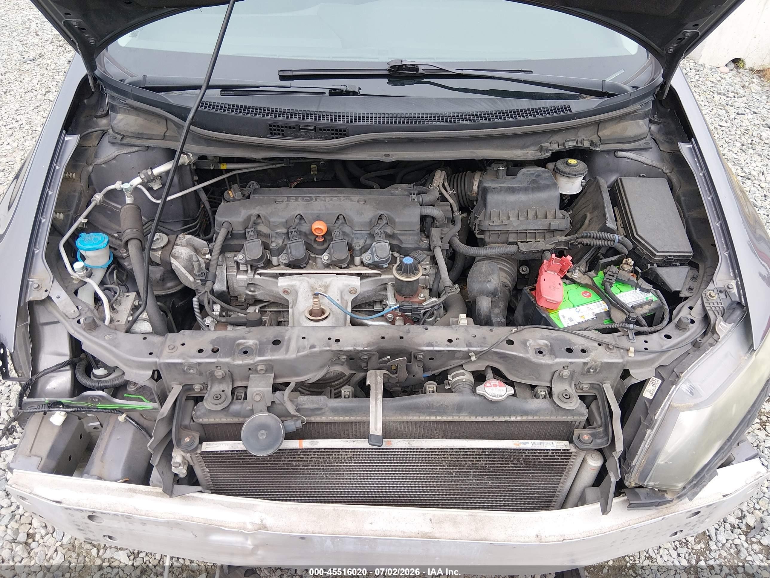 2014 Honda Civic Ex Серый vin: 19XFB2F8XEE267710