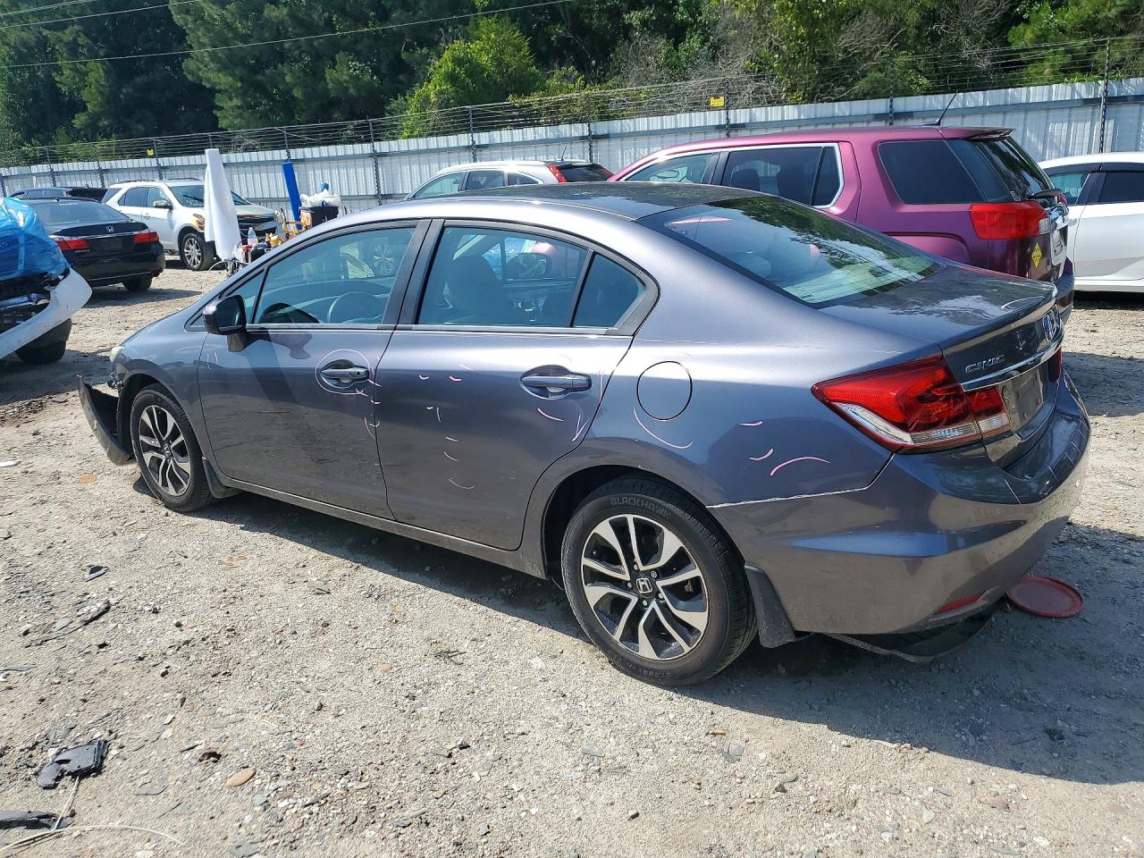 2015 Honda Civic Ex Charcoal vin: 19XFB2F8XFE010659