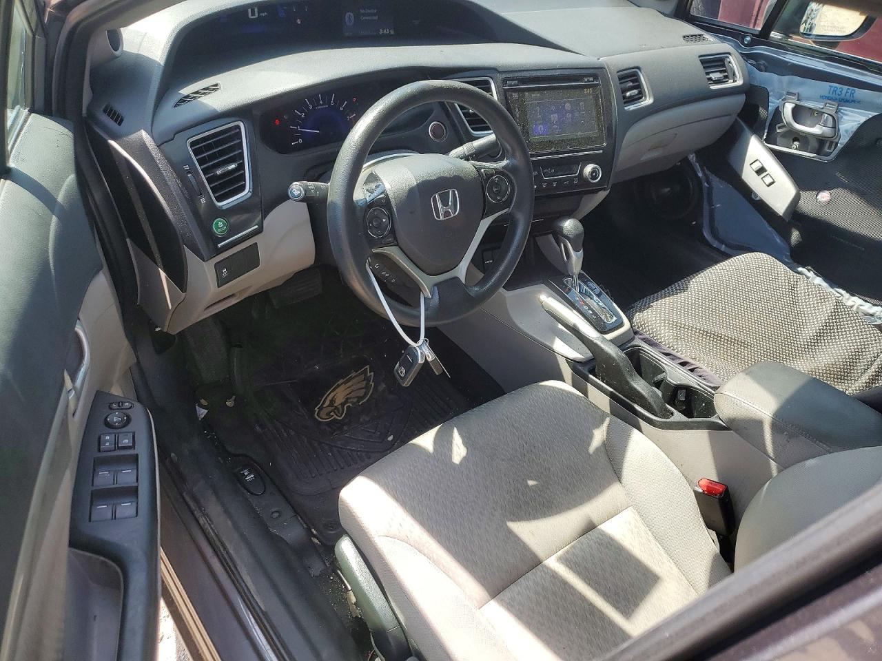 2015 Honda Civic Ex Charcoal vin: 19XFB2F8XFE010659