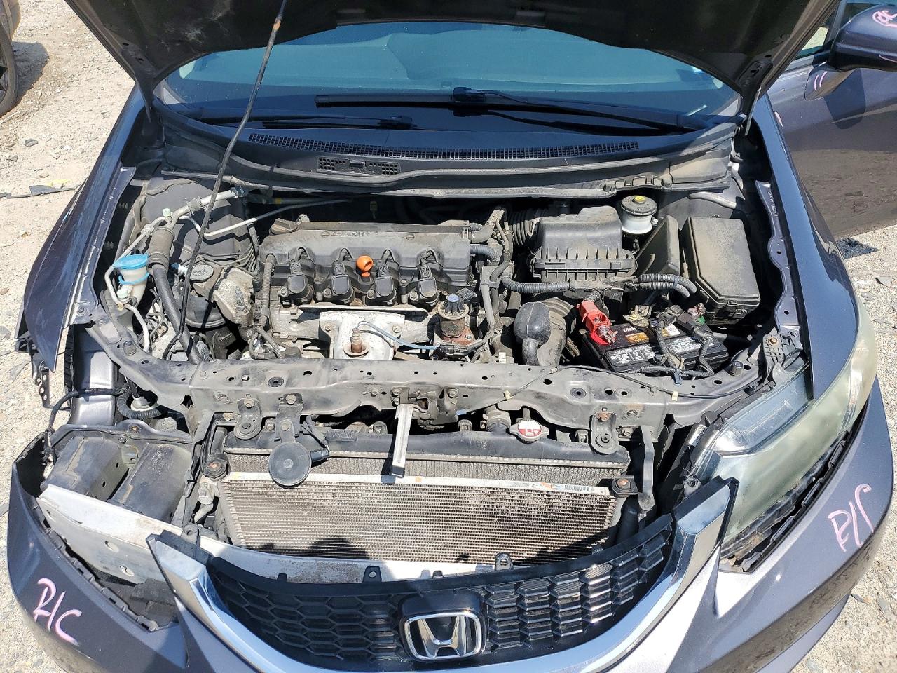 2015 Honda Civic Ex Charcoal vin: 19XFB2F8XFE010659