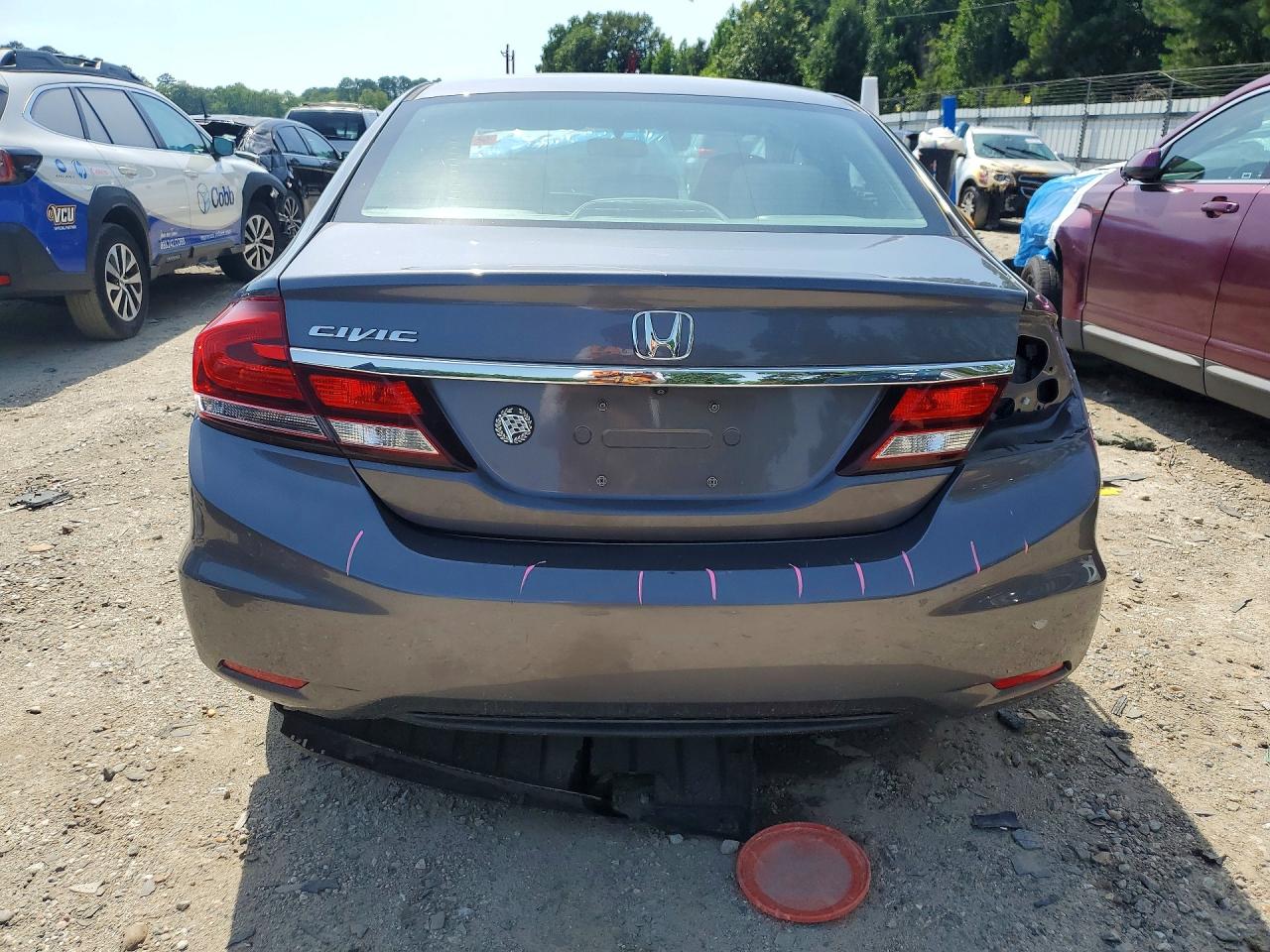 2015 Honda Civic Ex Charcoal vin: 19XFB2F8XFE010659