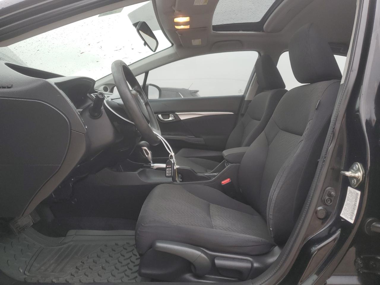 2015 Honda Civic Ex Black vin: 19XFB2F8XFE015814