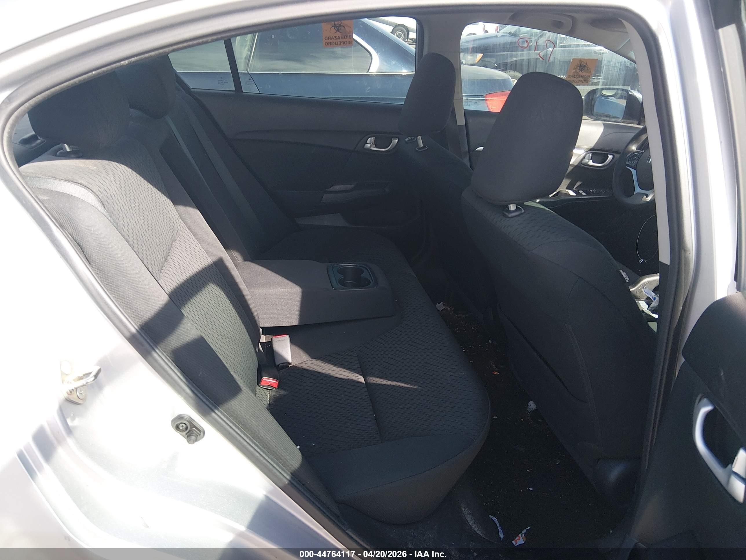 2015 Honda Civic Ex Серый vin: 19XFB2F8XFE022021