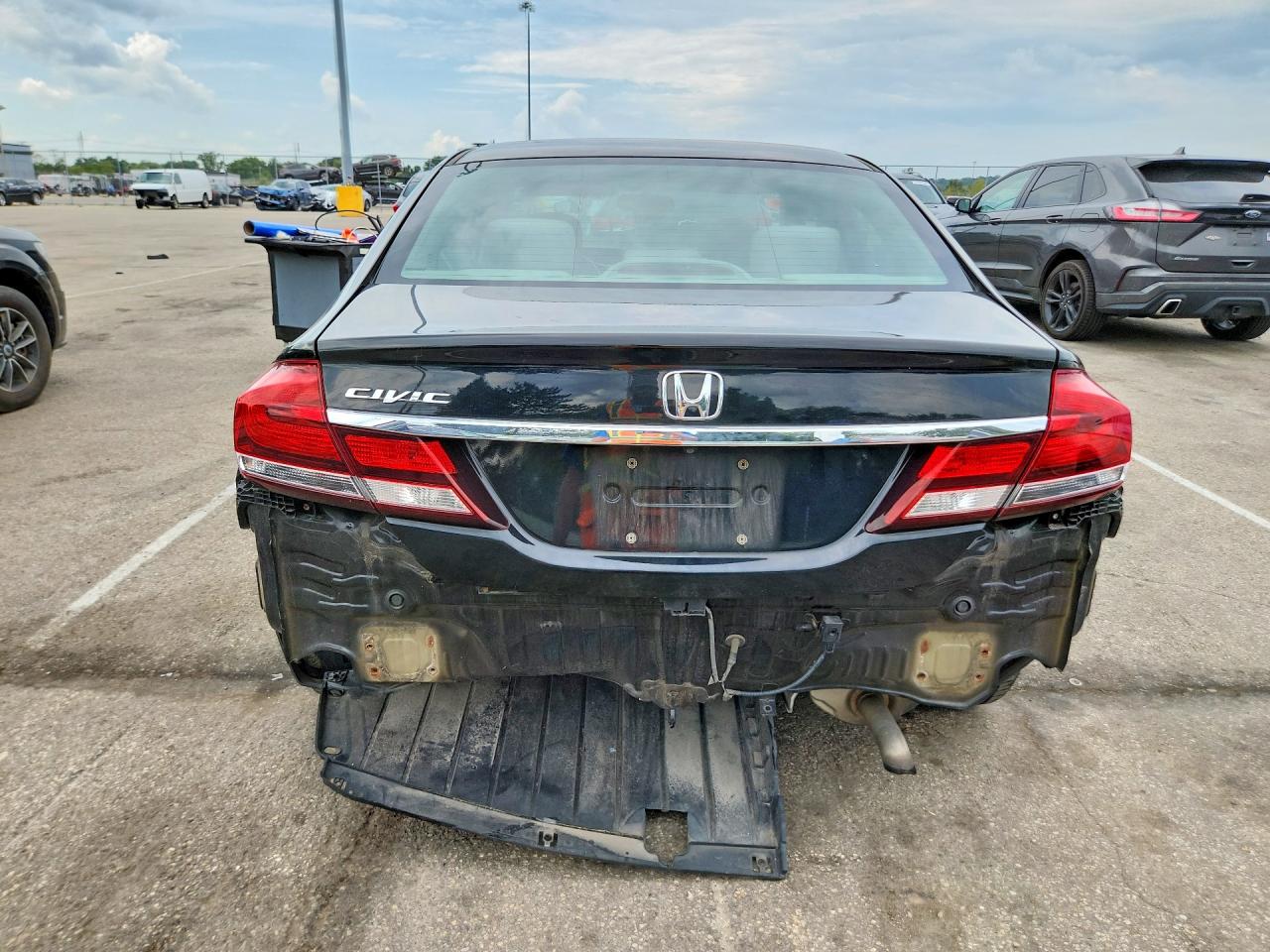 2015 Honda Civic Ex Black vin: 19XFB2F8XFE022049