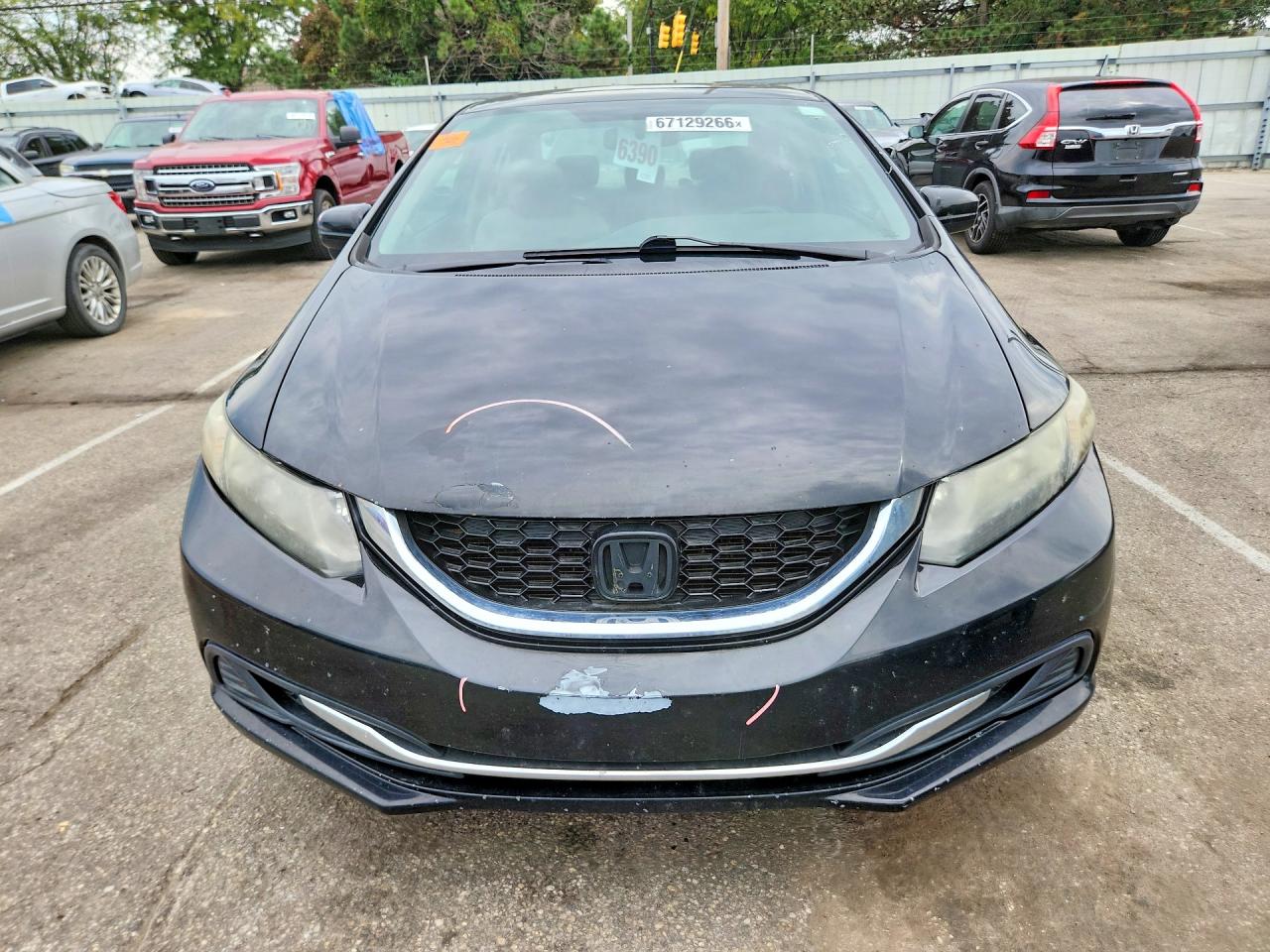 2015 Honda Civic Ex Black vin: 19XFB2F8XFE022049
