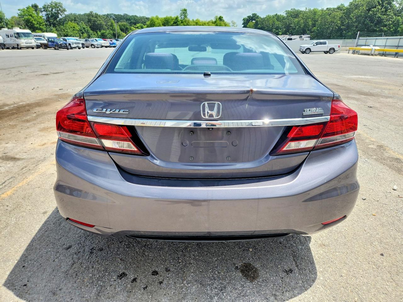 2015 Honda Civic Ex Gray vin: 19XFB2F8XFE083014