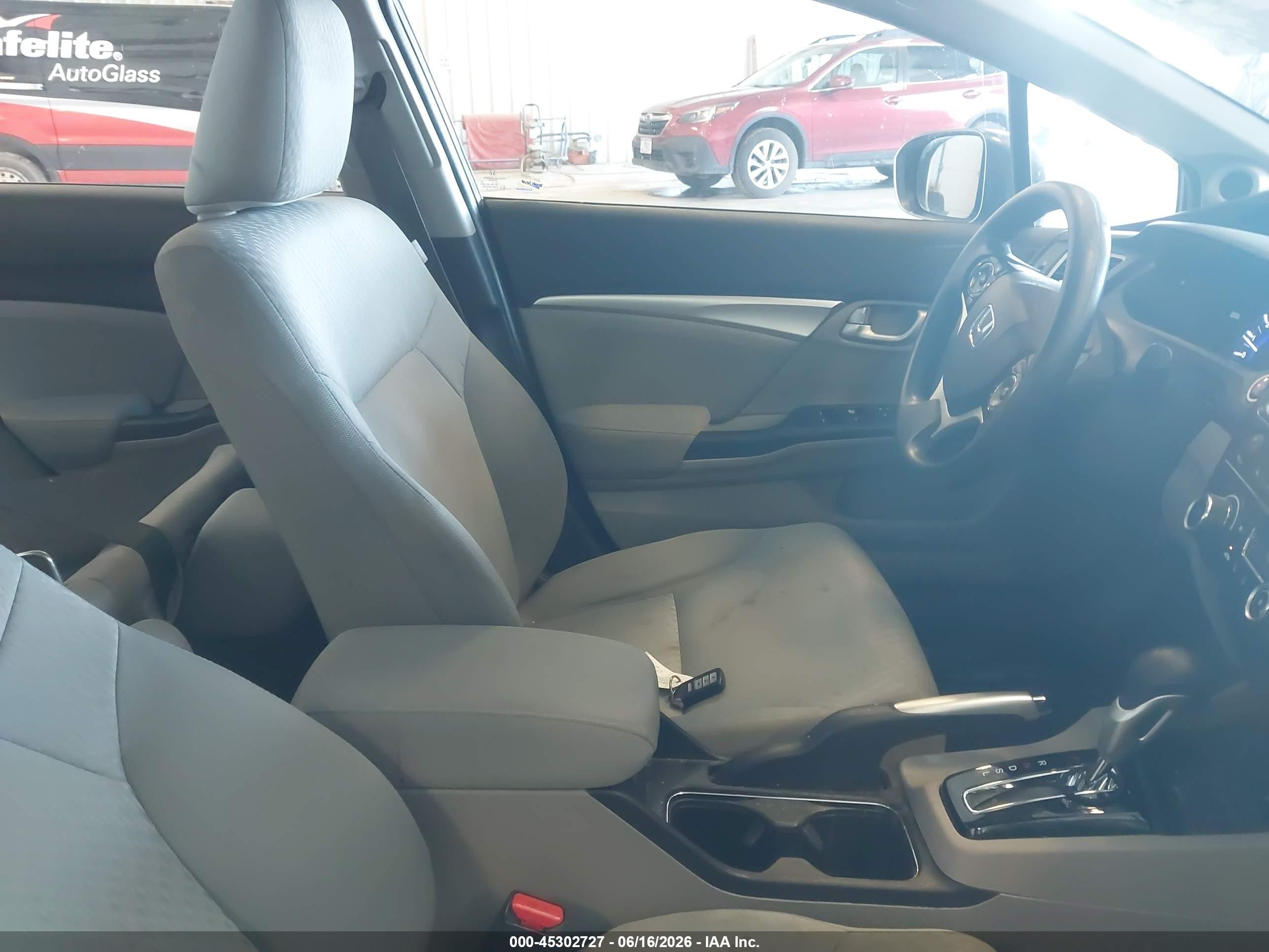 2015 Honda Civic Ex Gray vin: 19XFB2F8XFE107926