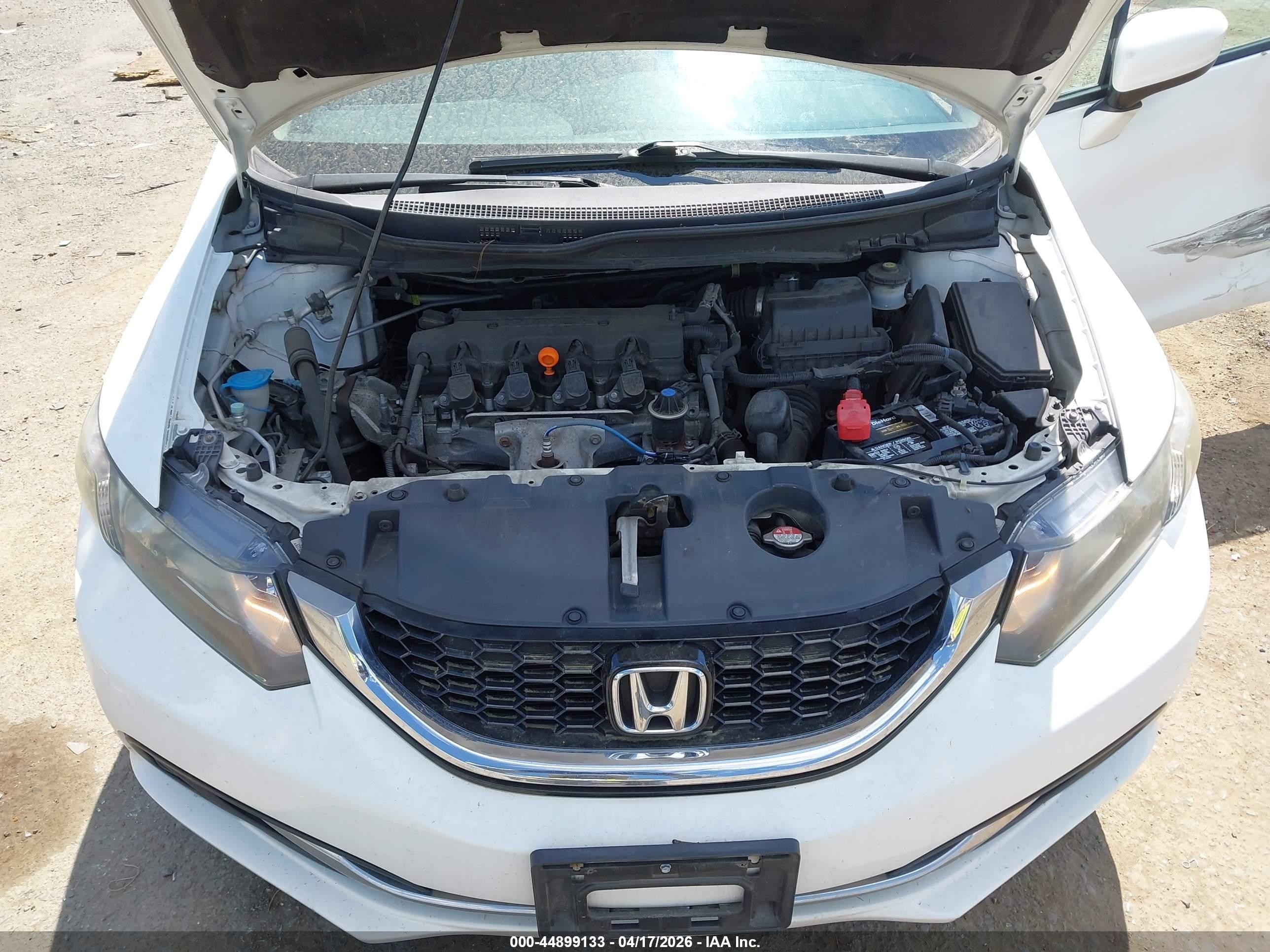 2015 Honda Civic Ex White vin: 19XFB2F8XFE114326