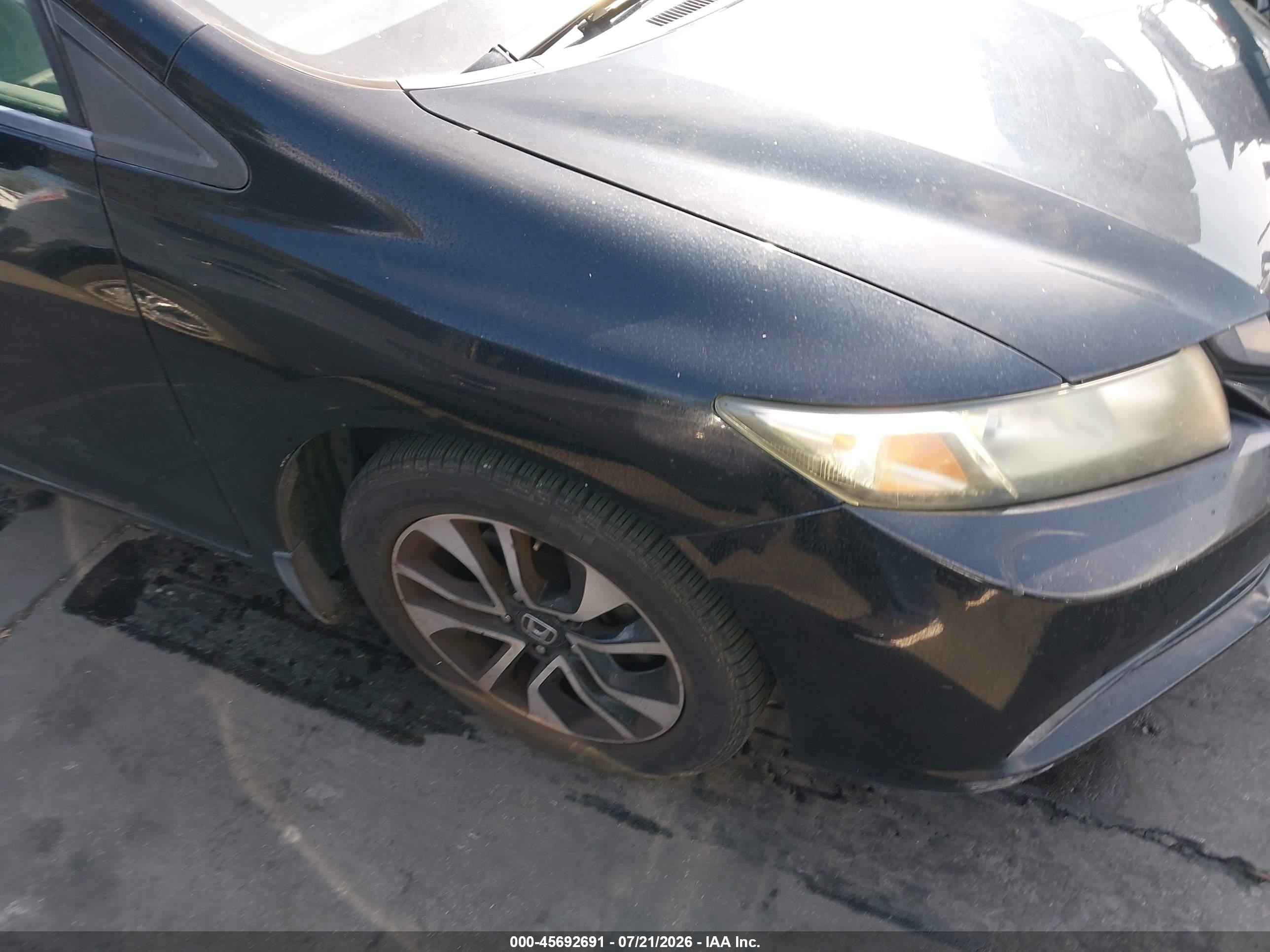 2015 Honda Civic Ex Black vin: 19XFB2F8XFE223336
