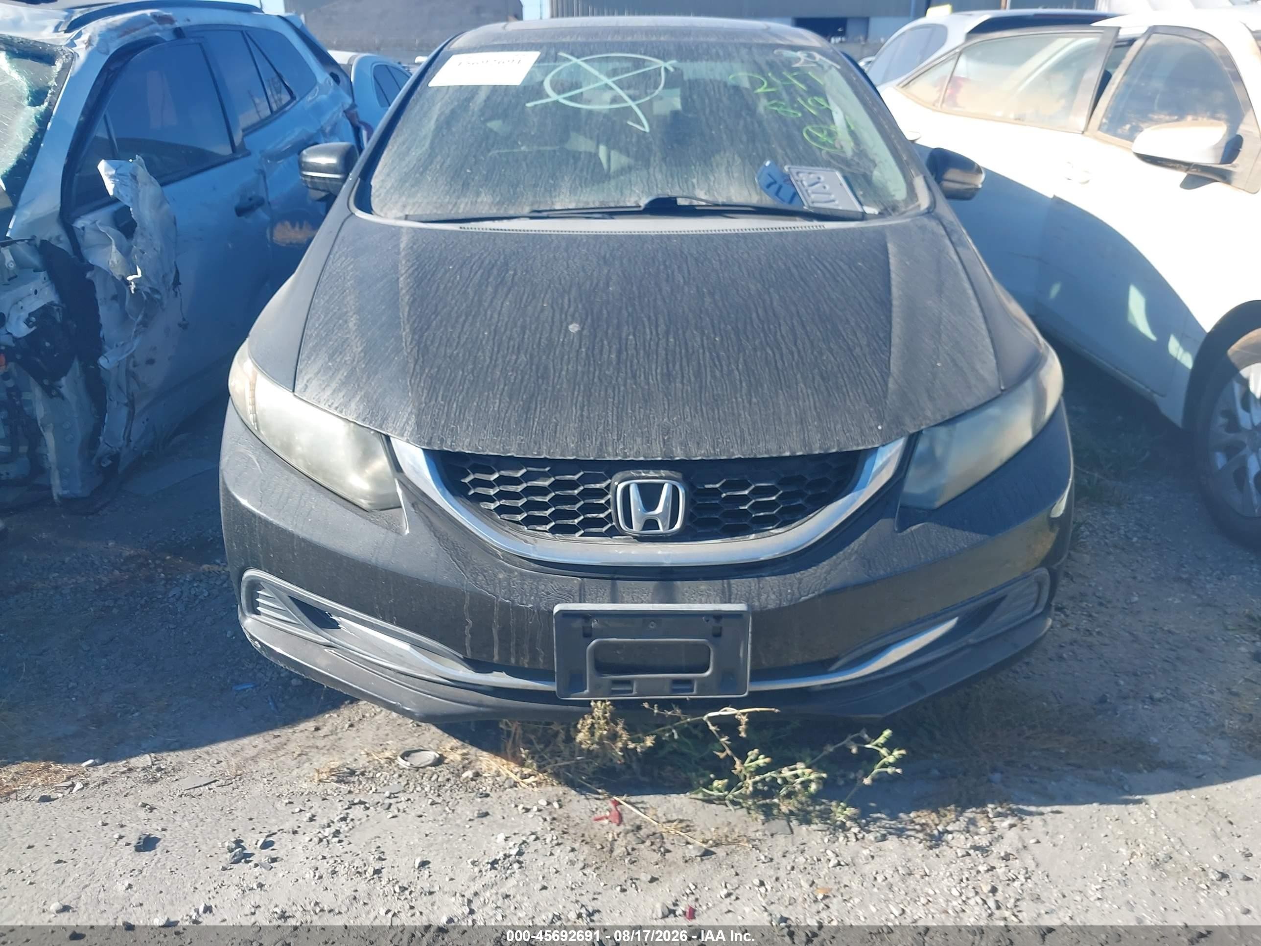 2015 Honda Civic Ex Black vin: 19XFB2F8XFE223336