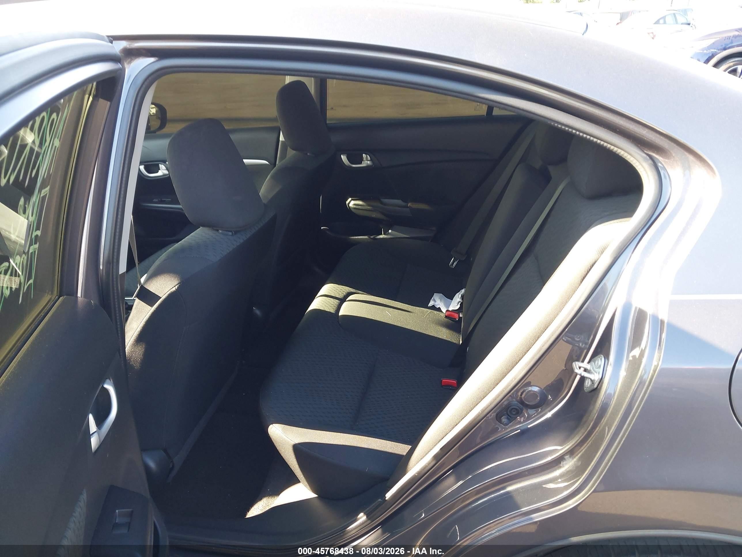 2015 Honda Civic Ex Gray vin: 19XFB2F8XFE235924