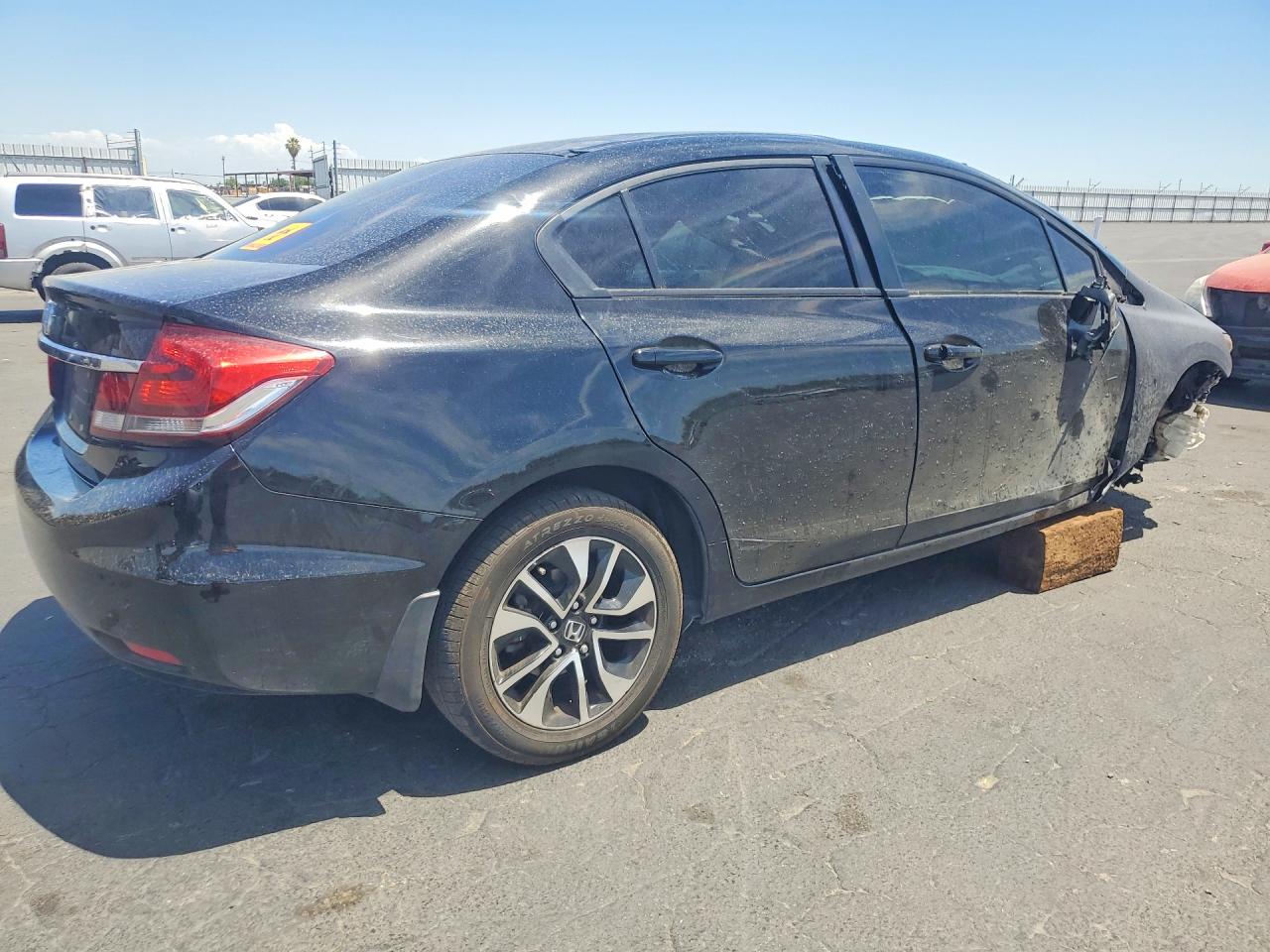 2015 Honda Civic Ex Black vin: 19XFB2F8XFE244459