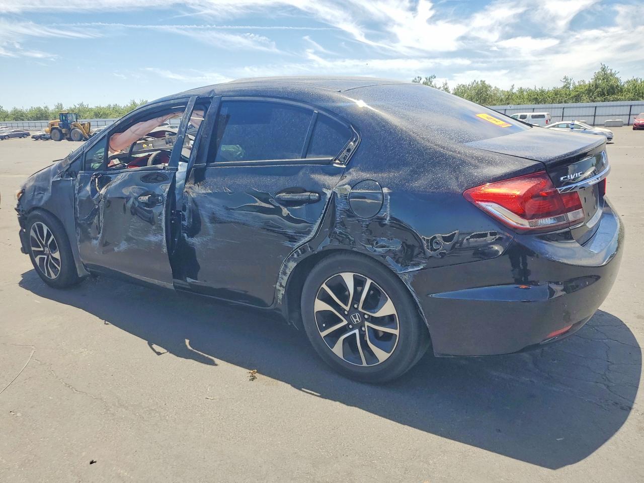 2015 Honda Civic Ex Black vin: 19XFB2F8XFE244459